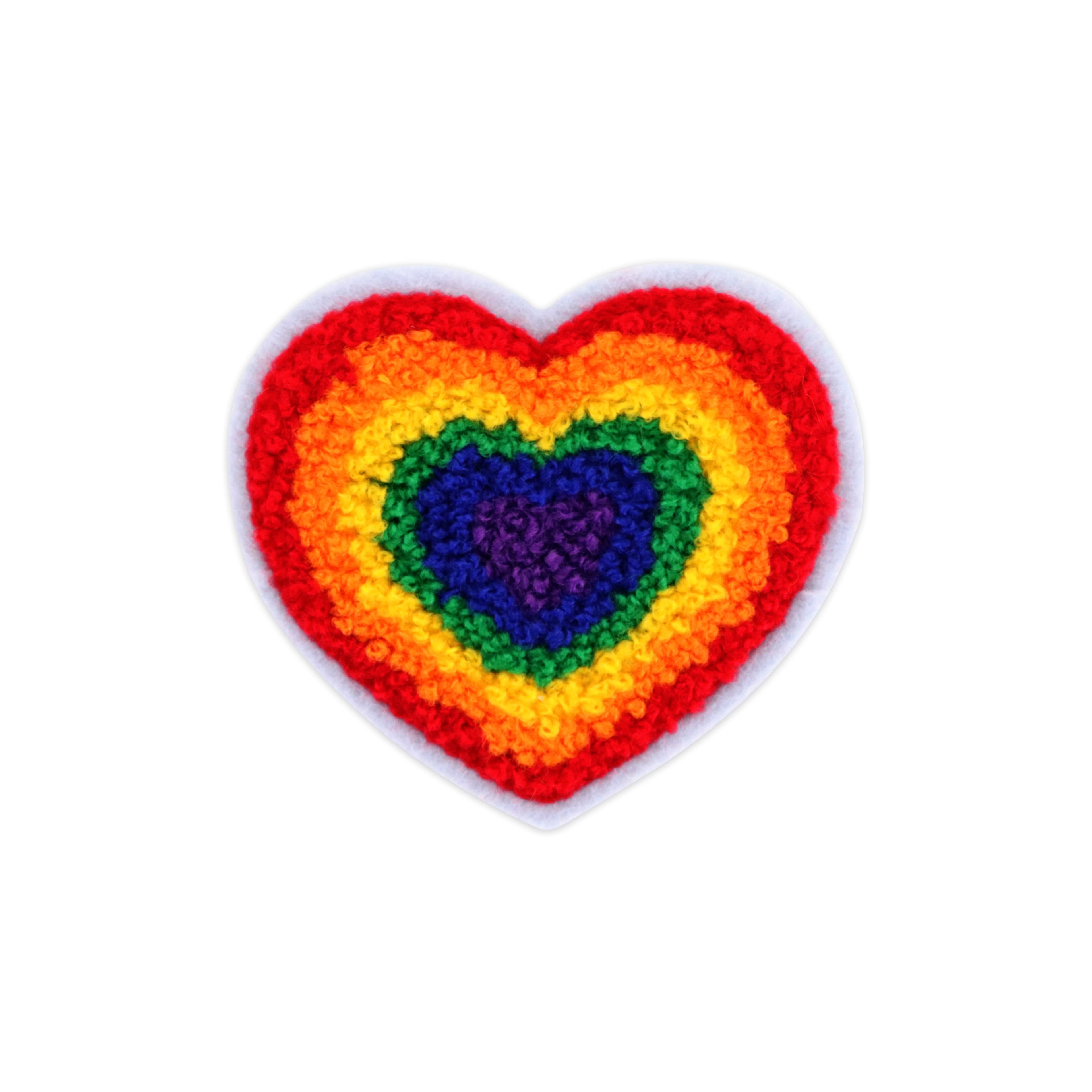 3&#x22; Pride Heart Iron-On Patch by Celebrate It&#x2122;