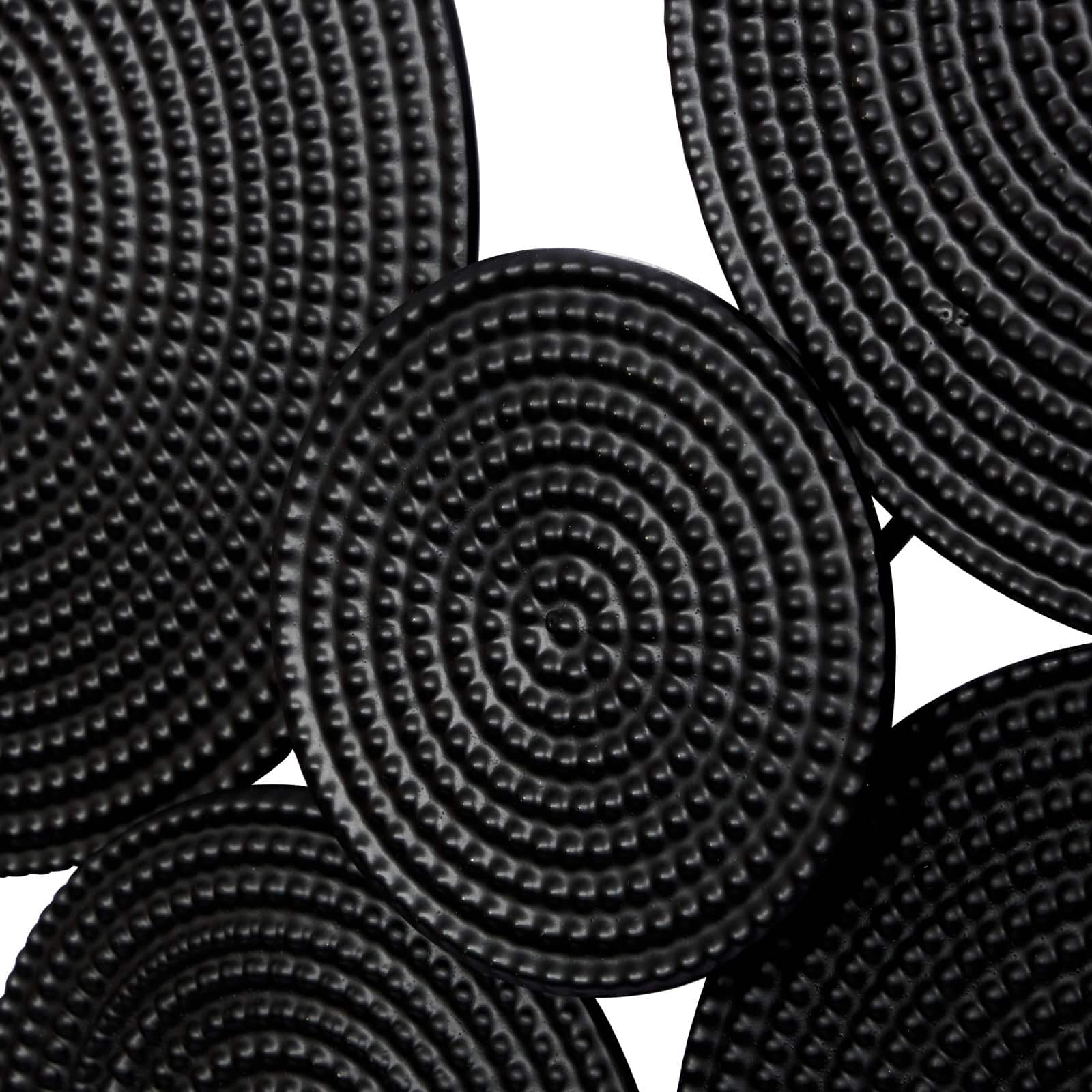CosmoLiving by Cosmopolitan Black Metal Contemporary Wall D&#xE9;cor