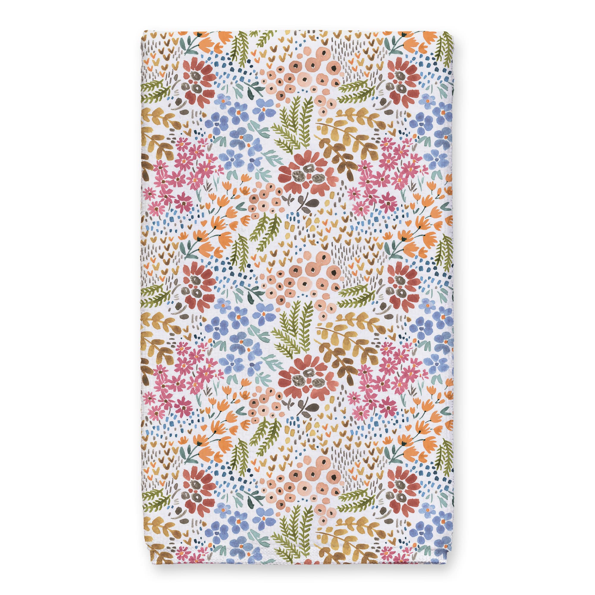 Best Nest Around Multicolor Floral Tea Towel Set