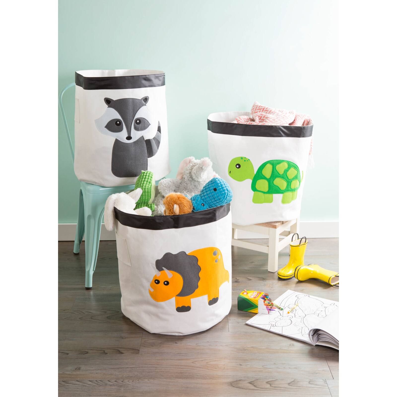 DII&#xAE; Dinosaur Storage Basket