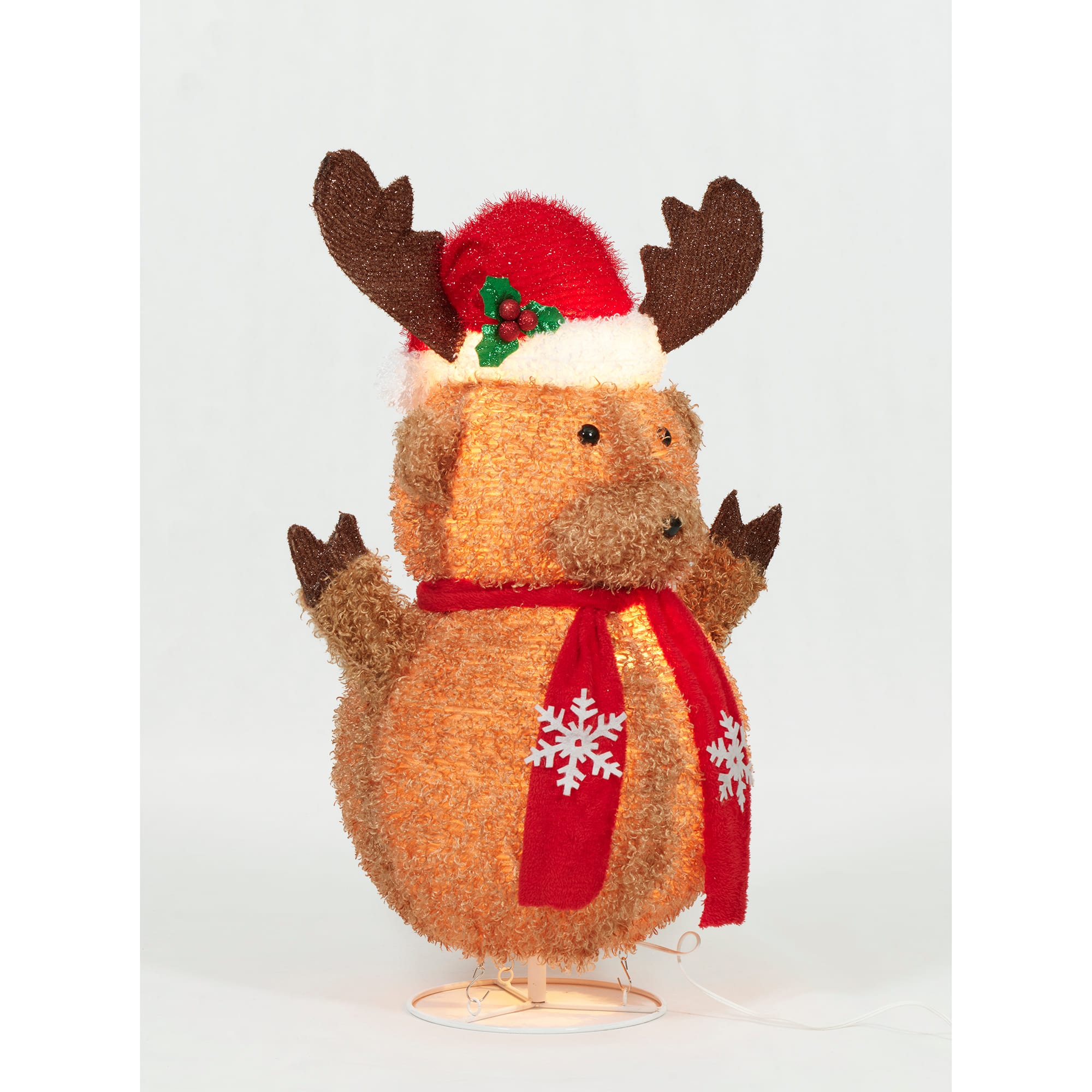 2.5ft. Pop-Up Fluffy Moose Sculpture