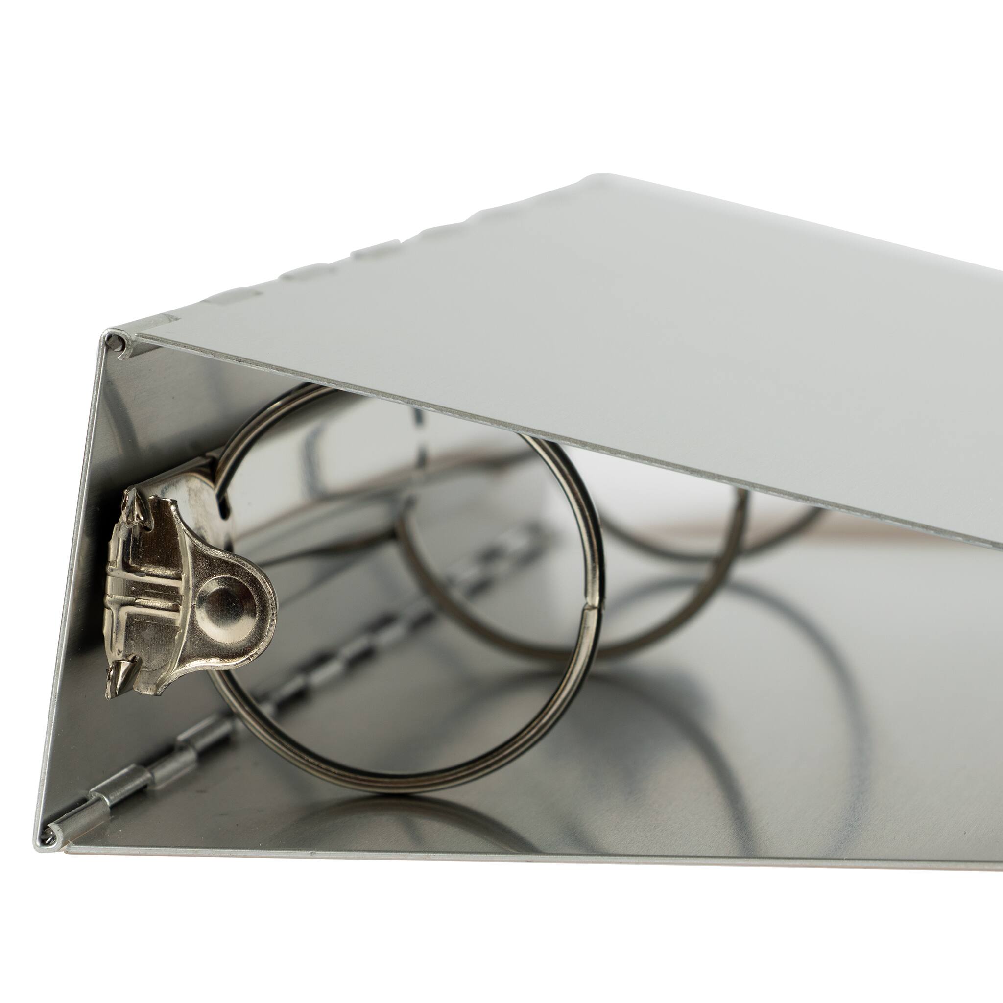 JAM Paper 2" Silver Aluminum 3-Ring Binder