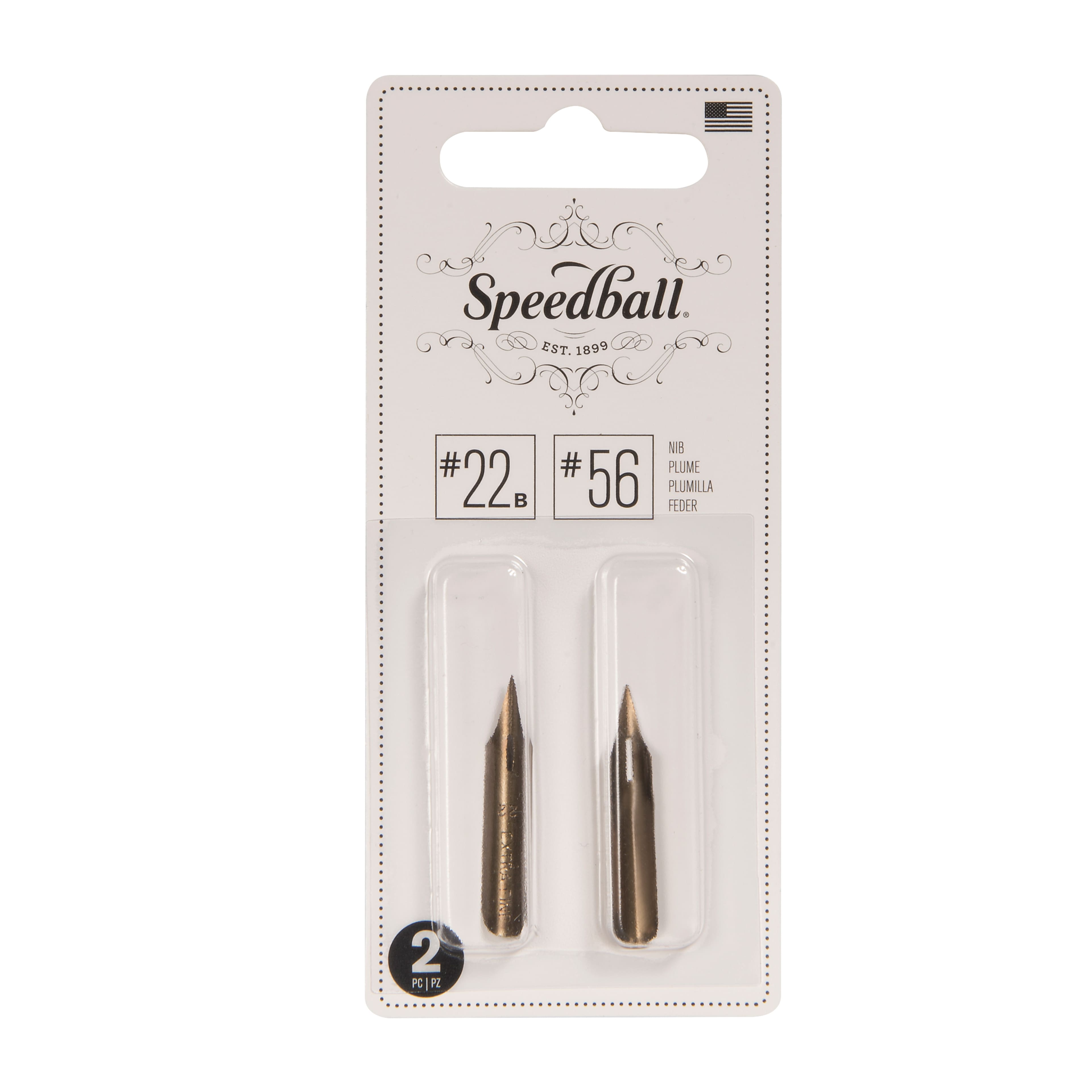 Speedball&#xAE; Pointed Pen Nib Set, 2ct.