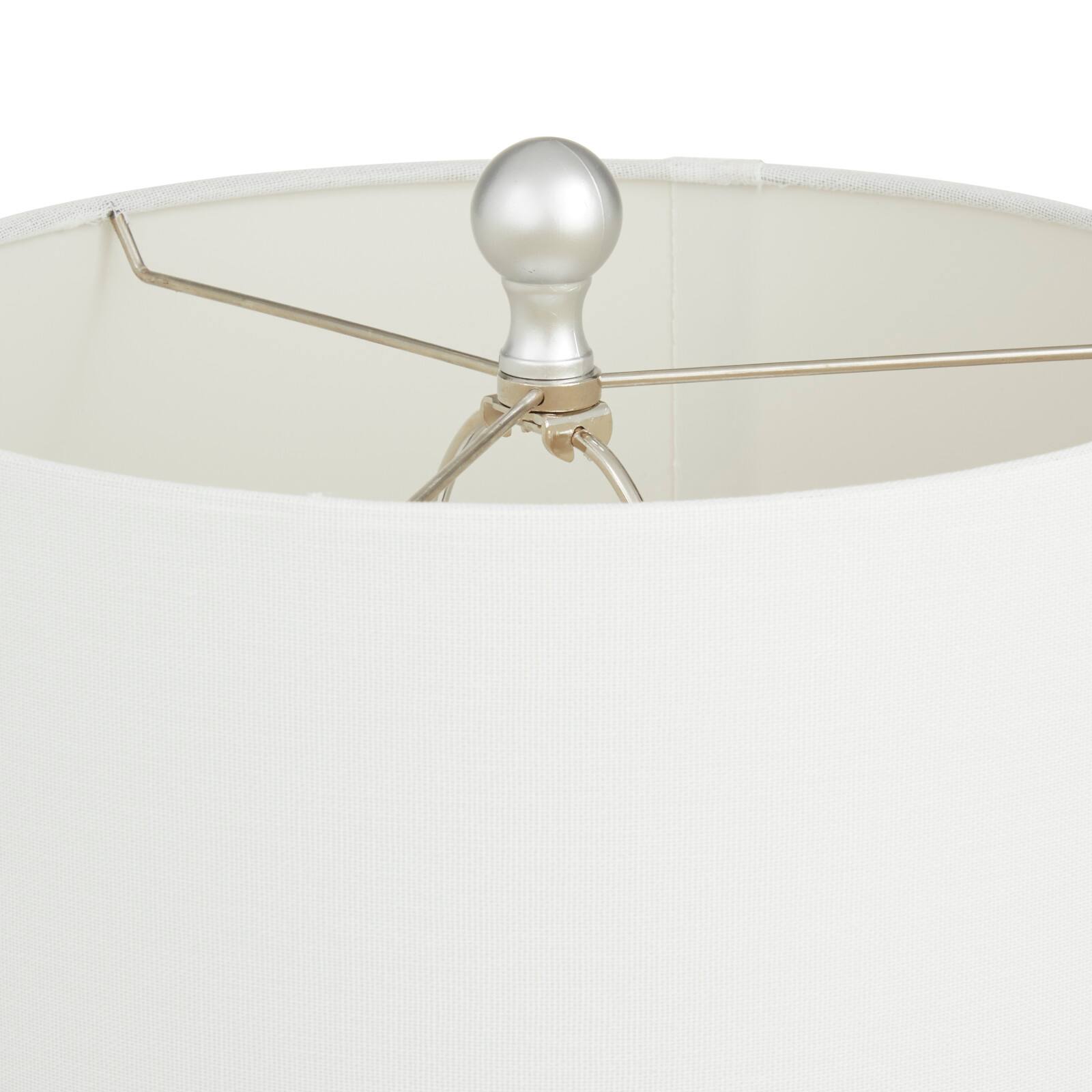29&#x22; Polystone Glam Leopard Table Lamps, 2ct.