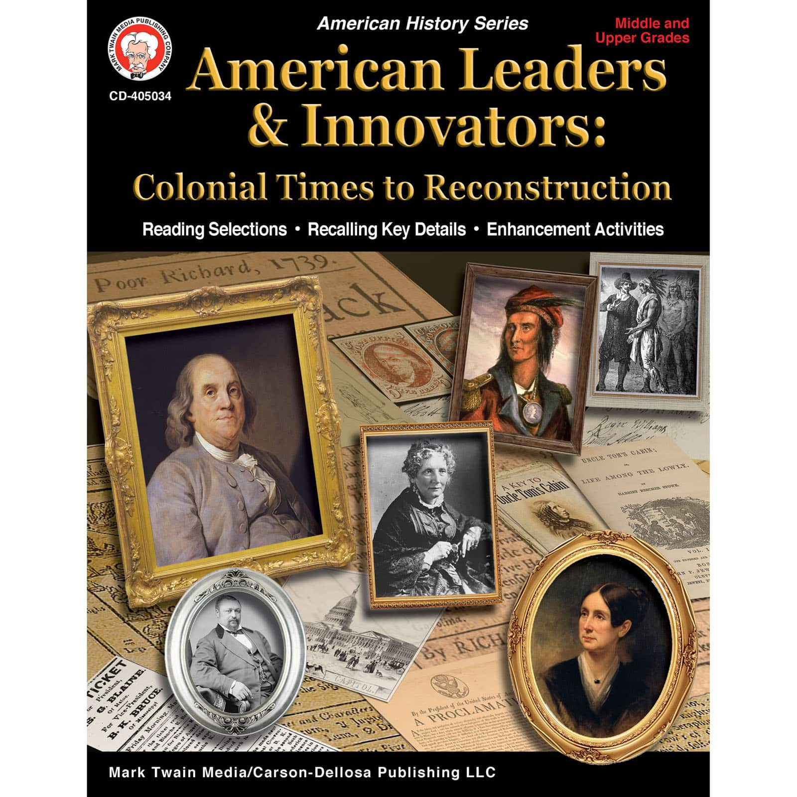 Carson Dellosa Education® American Leaders & Innovators Workbook, Grades 6-12 | Michaels®