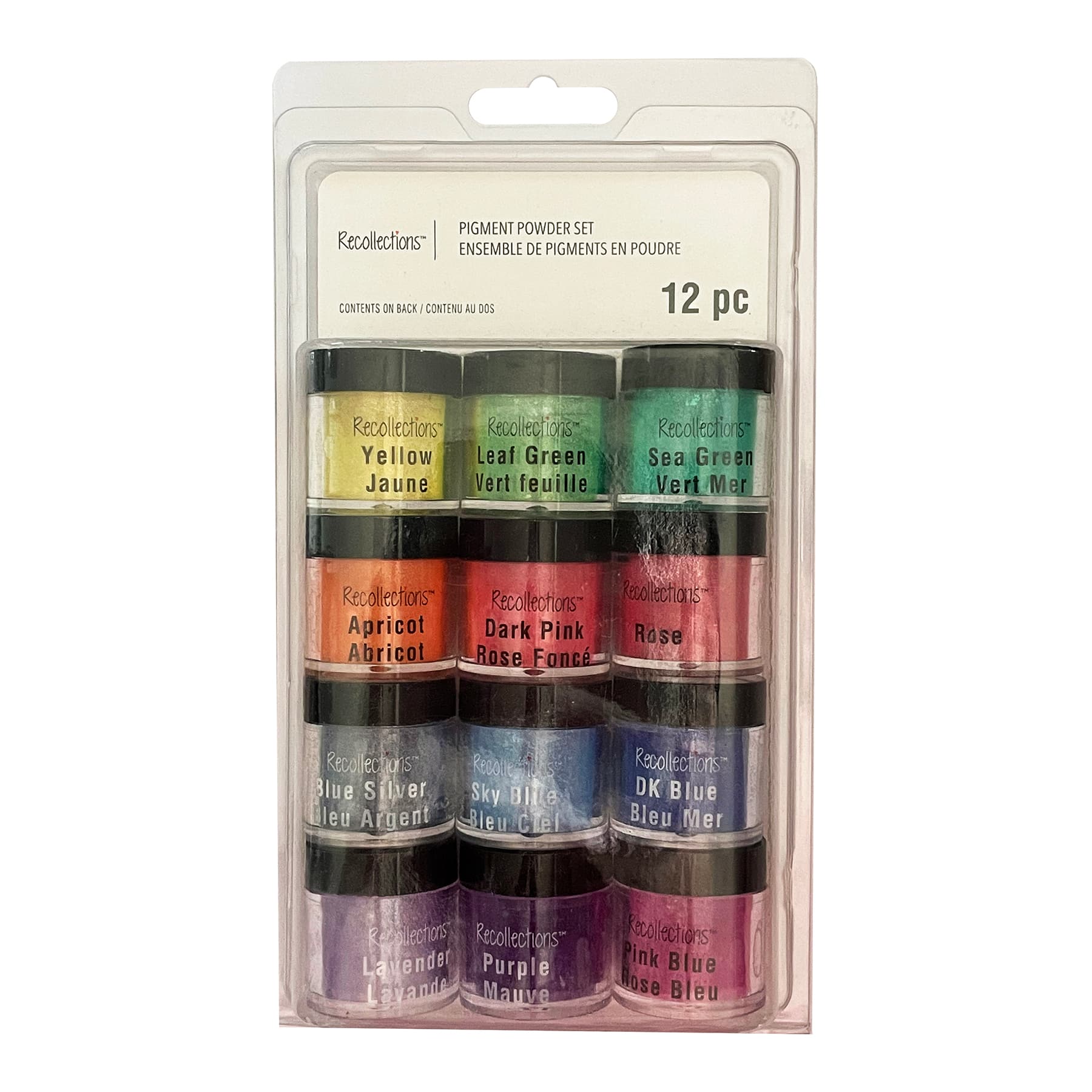 6 Packs: 12 ct. (72 total) Pigment Powder Set by Recollections™