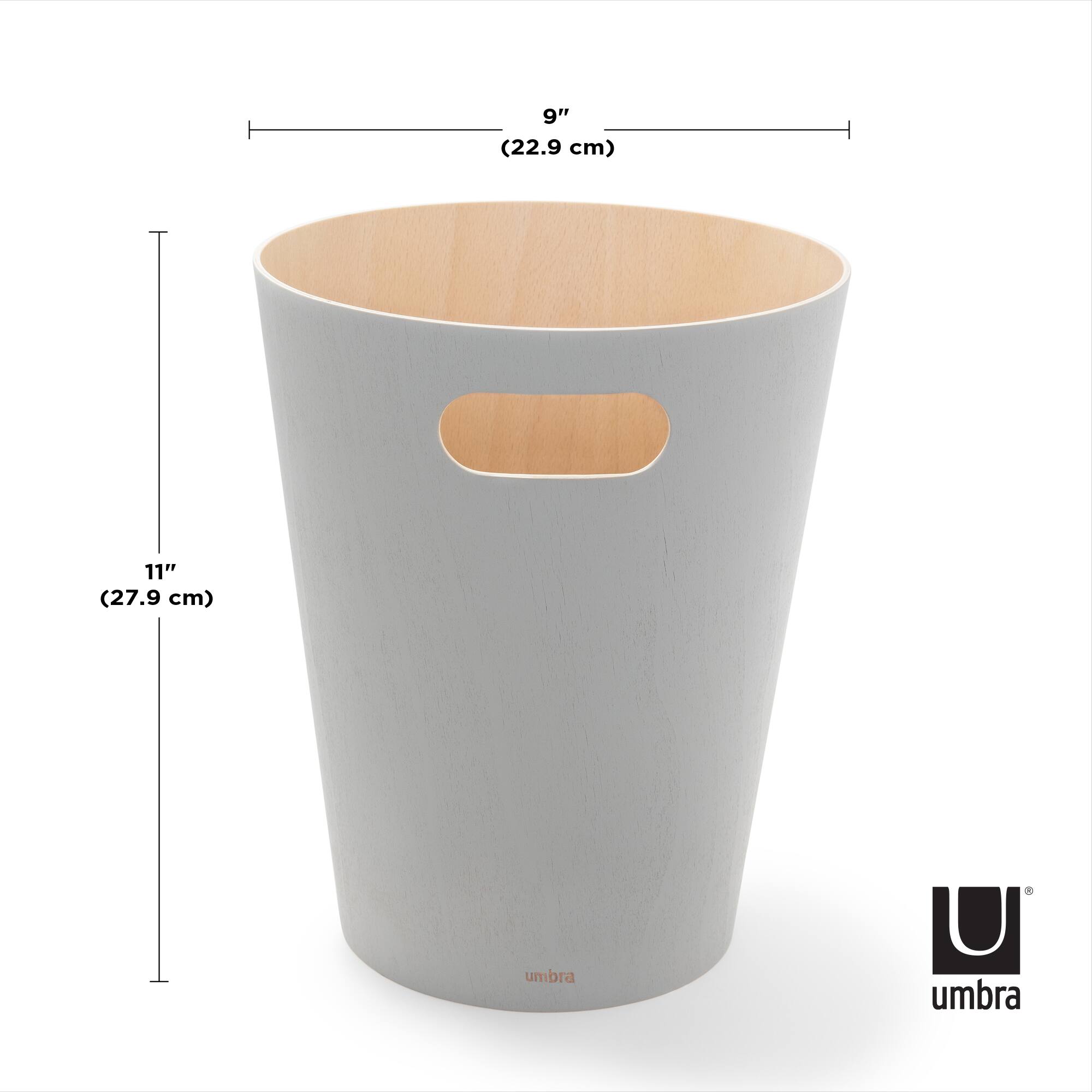 Umbra 2gal. Woodrow Trash Can