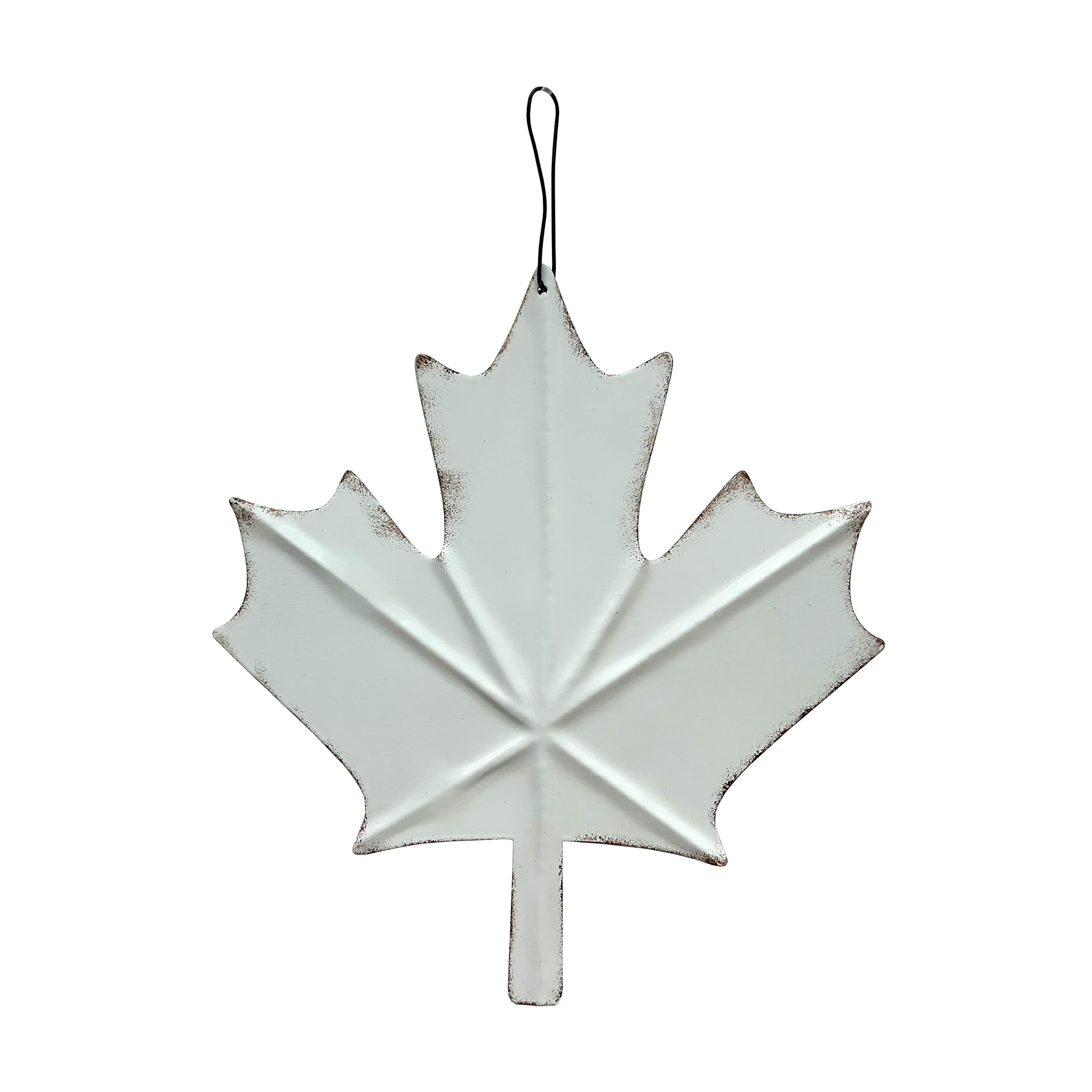 Assorted 8.25&#x22; Metal Maple Leaf Wall Decor by Celebrate It&#x2122;, 1pc.