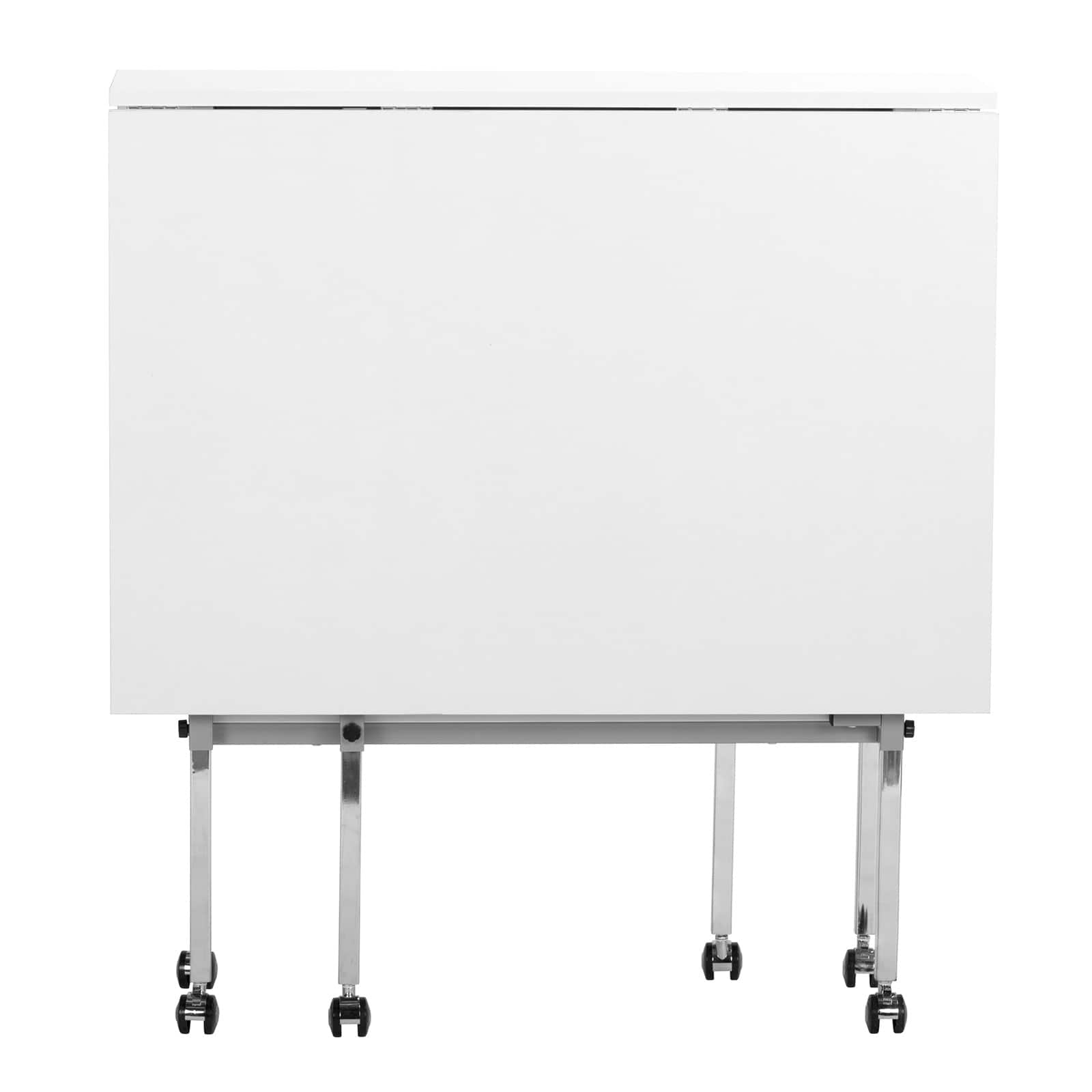 Sew Ready Craft Table with Storage Basket & Shelf