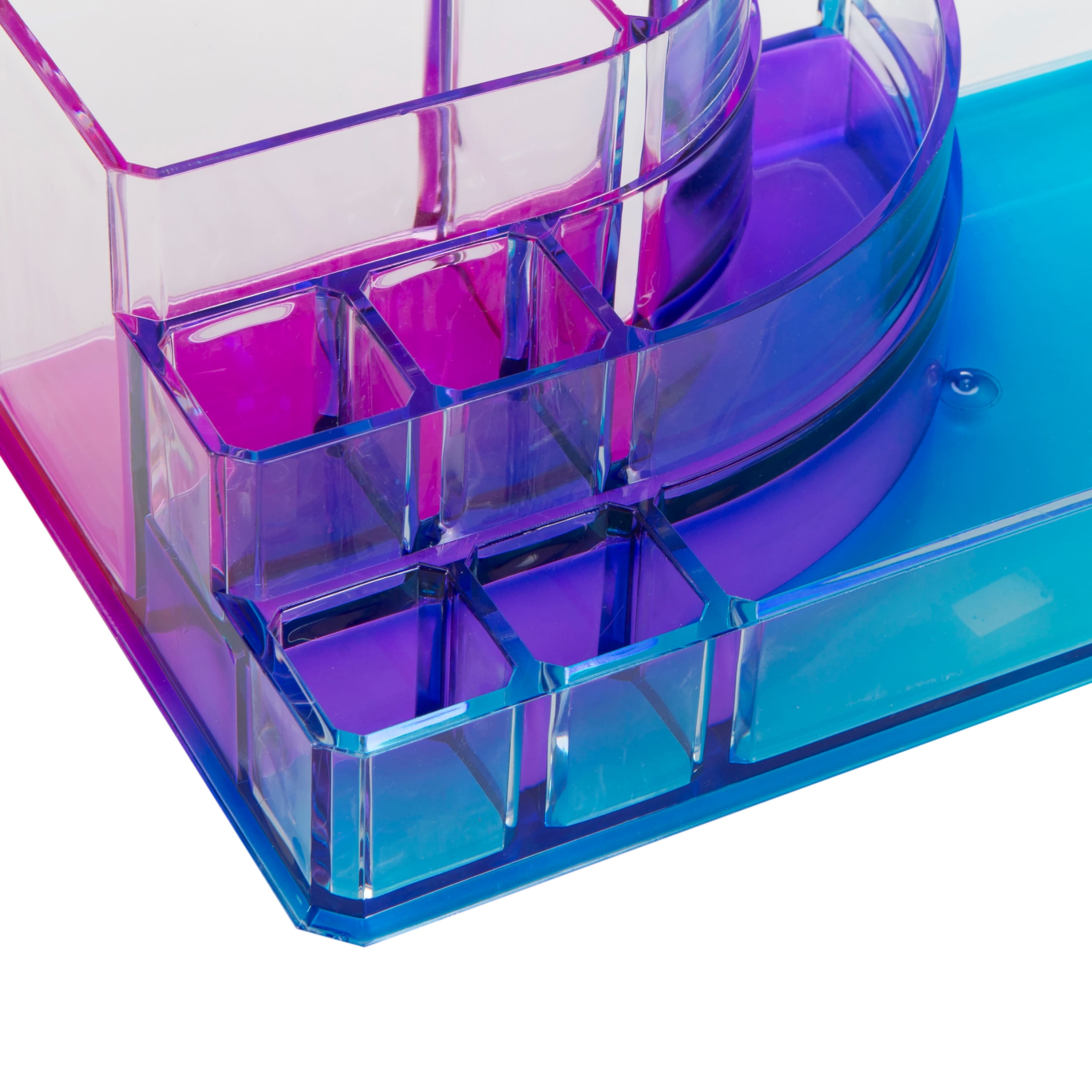 Simplify 8 Section Cosmetic & Jewelry Ombre Holder