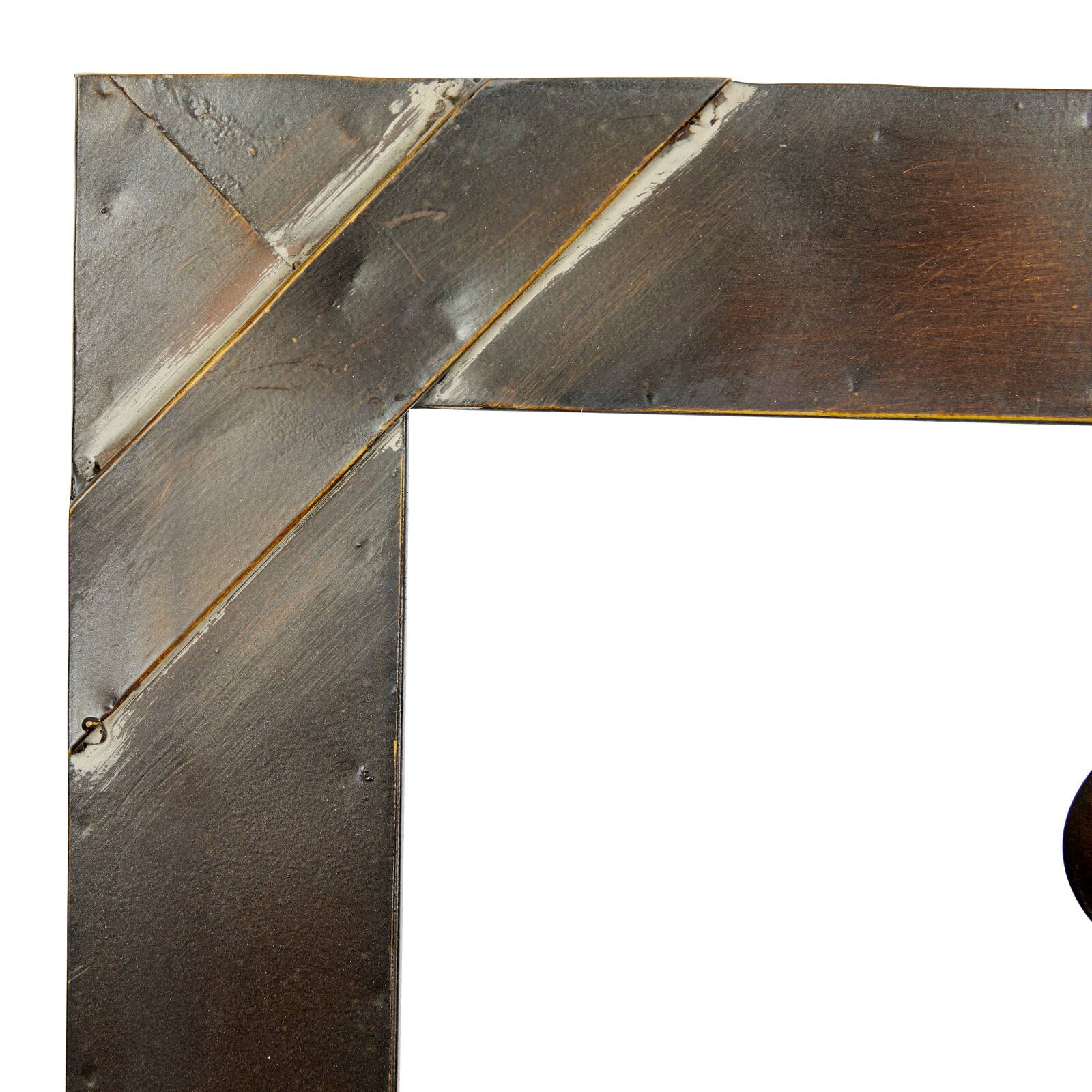 62" Brown Metal Rustic Wall Décor