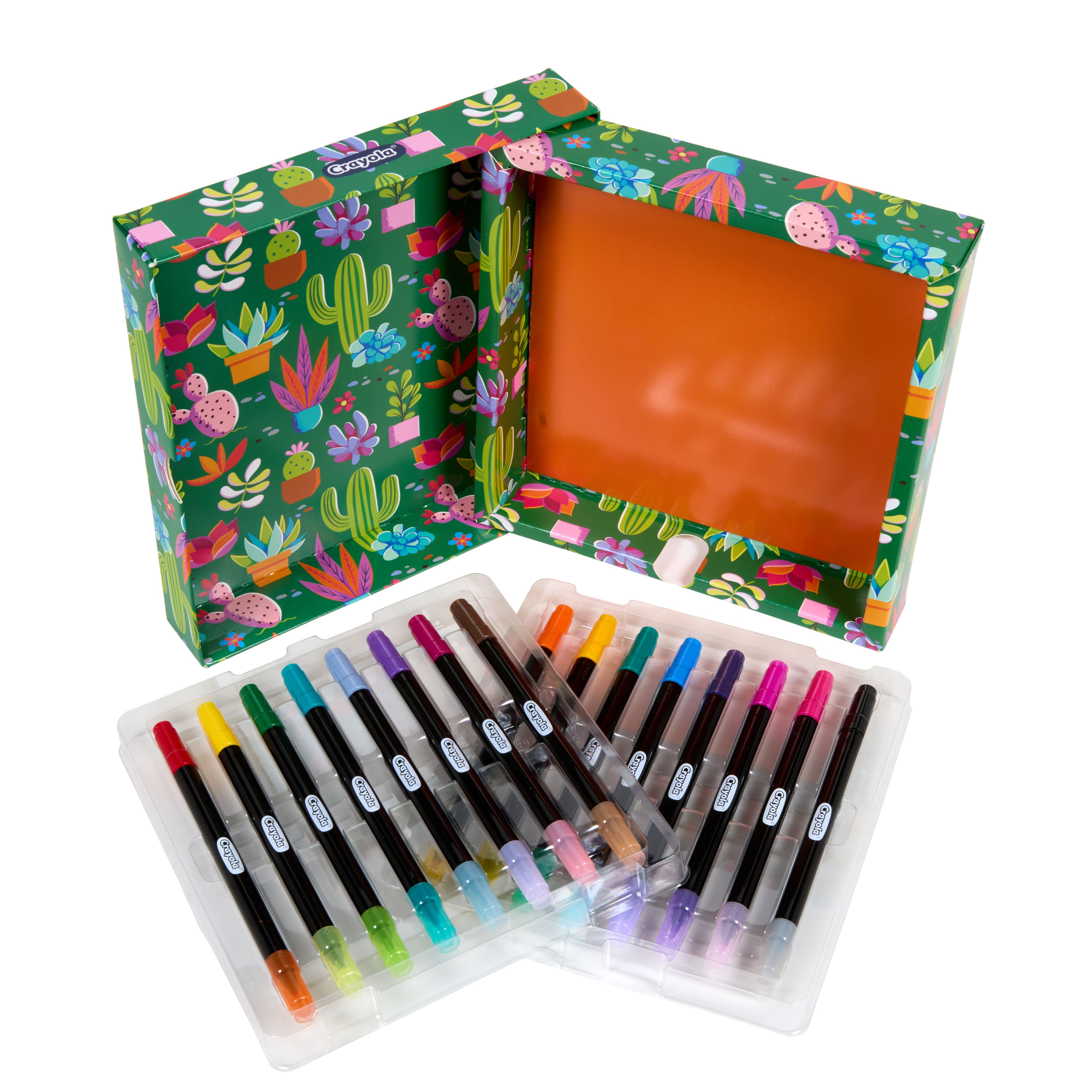 Crayola&#xAE; 32 Color Brush &#x26; Detail Dual Tip Markers