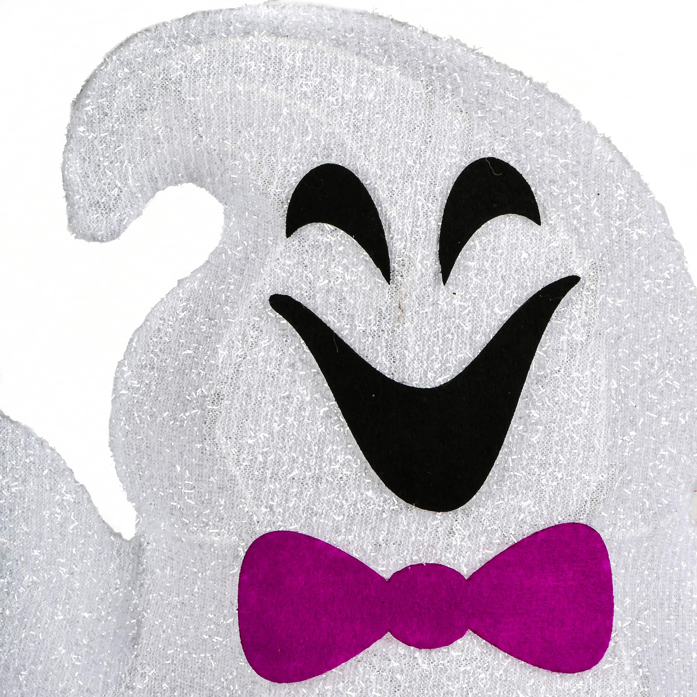 24'' Pre-Lit Pumpkin and Ghost Halloween Décor