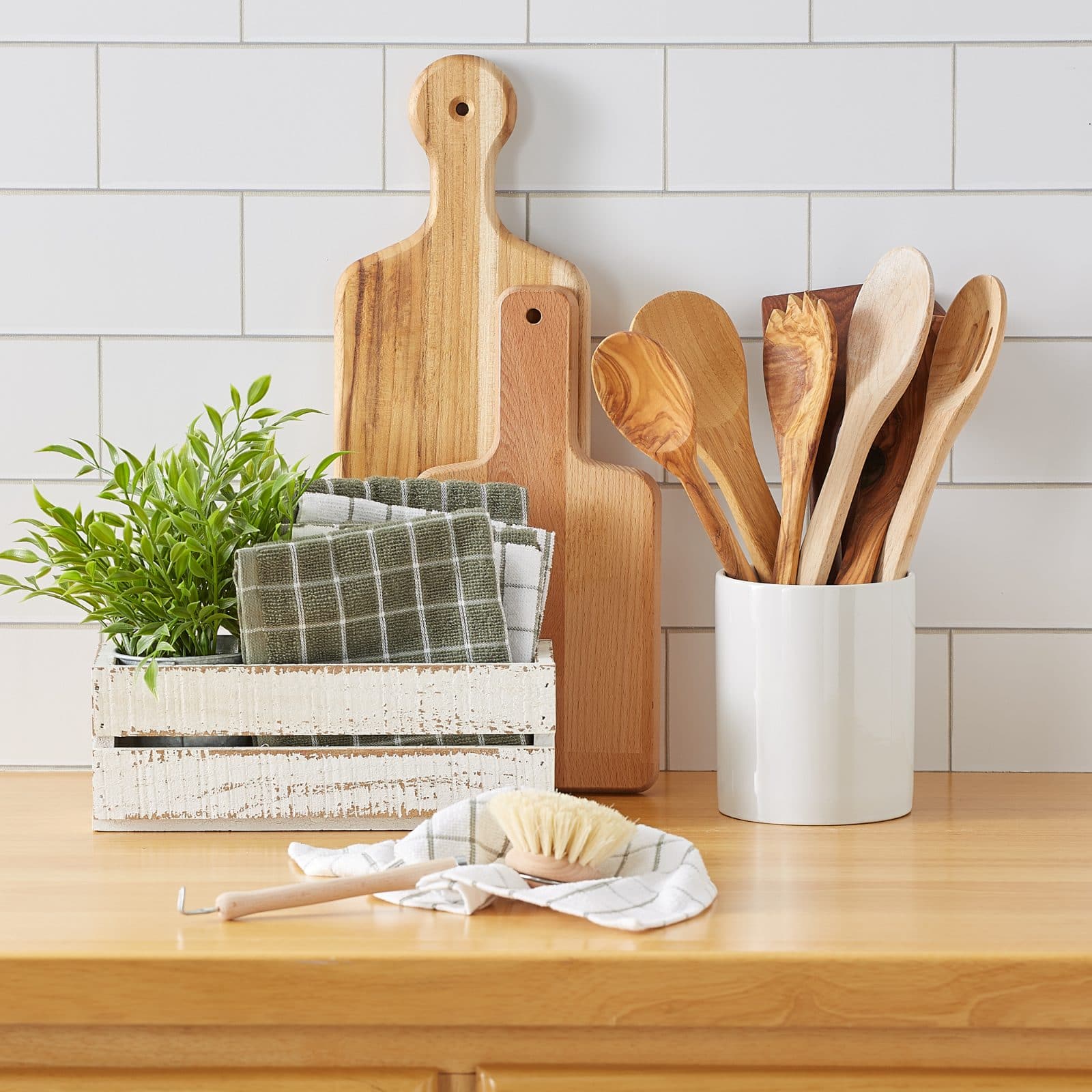 Artichoke Combo Windowpane Dishcloth, 6ct.