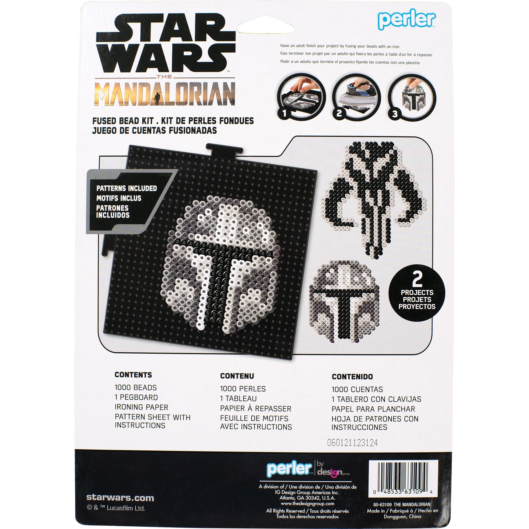 Perler™ Star Wars™ The Mandalorian Fused Bead Kit | Michaels