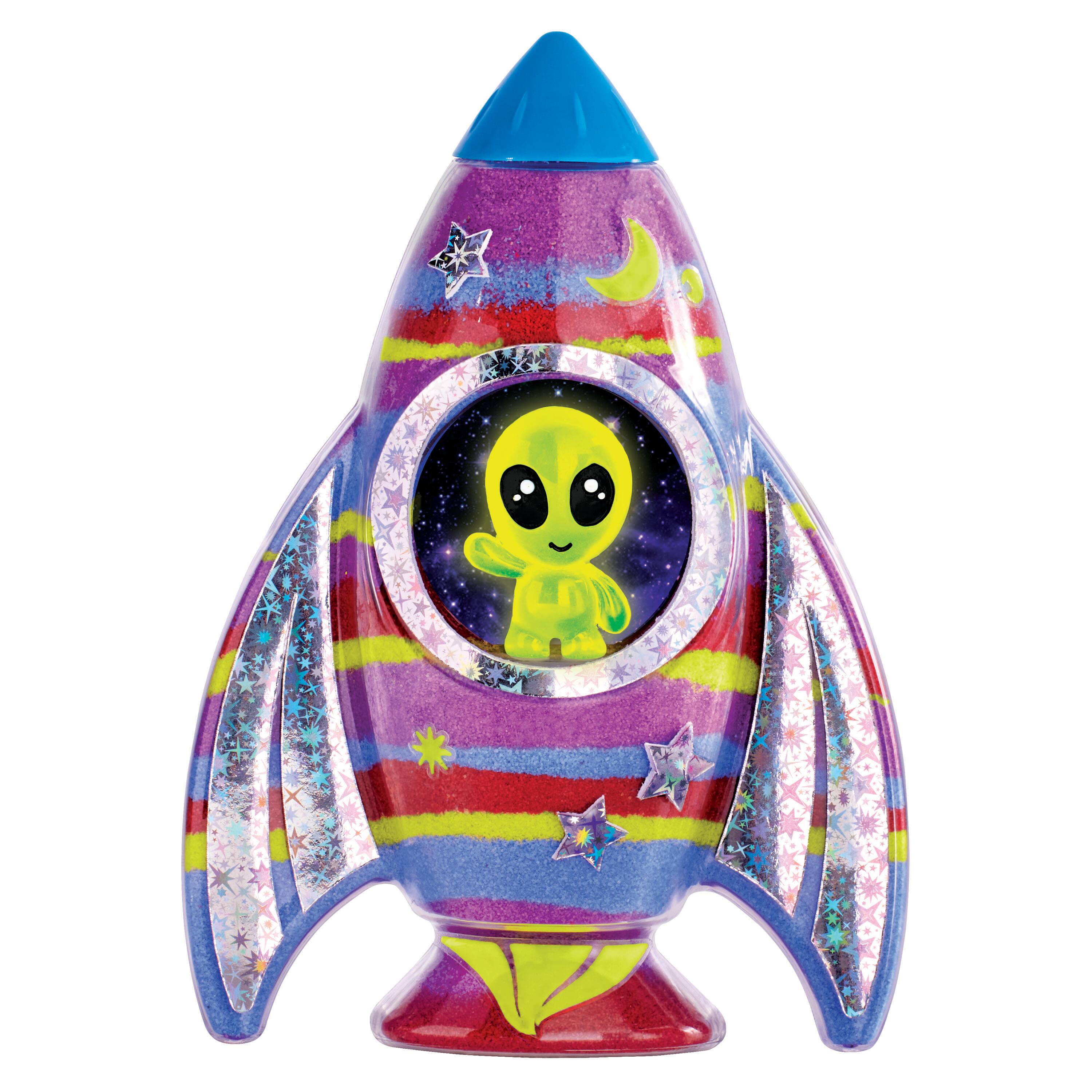 Creativity for Kids&#xAE; Rocket Glow in the Dark Sand Art