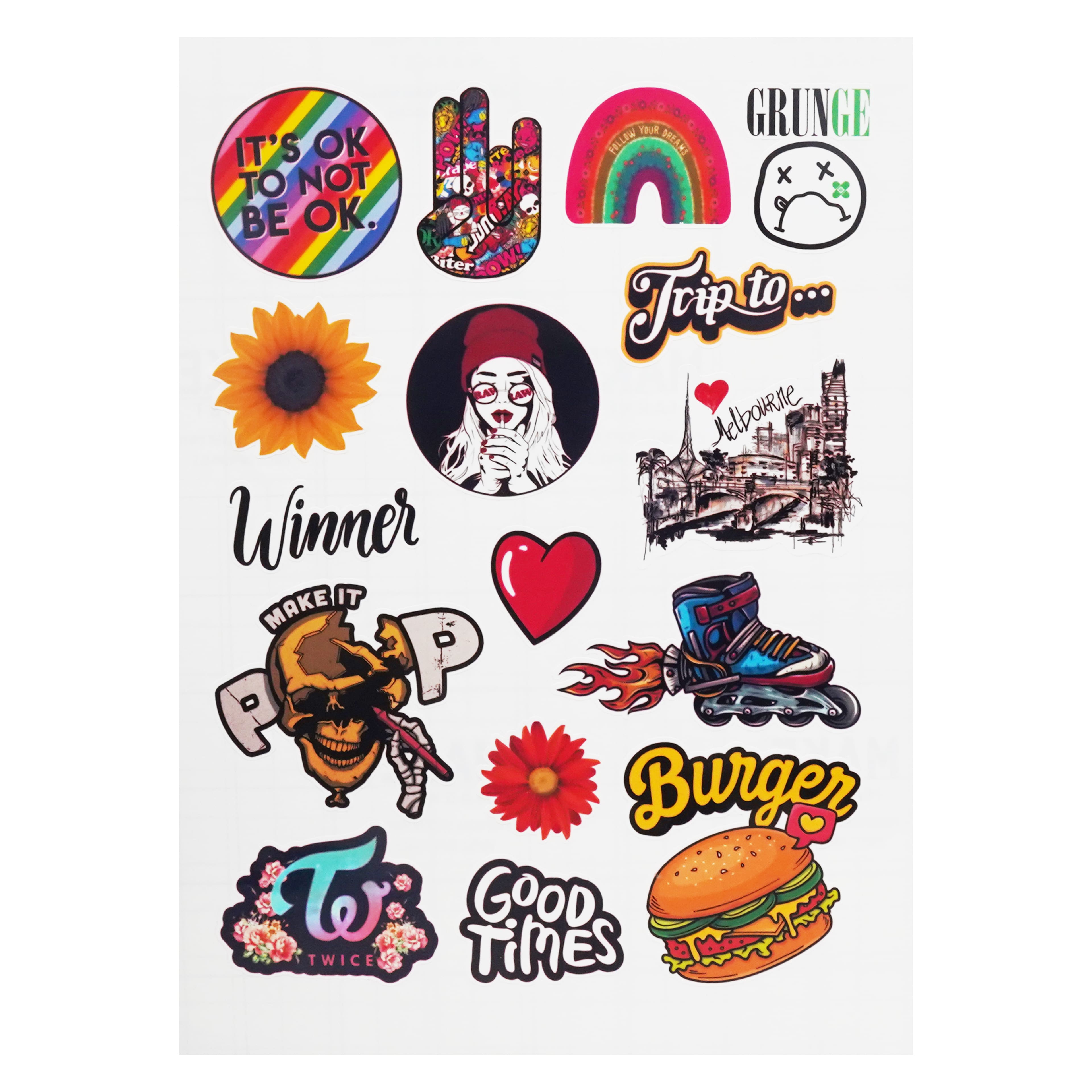 8.5&#x22; x 11&#x22; Clear Printable Sticker Paper by Make Market&#xAE;