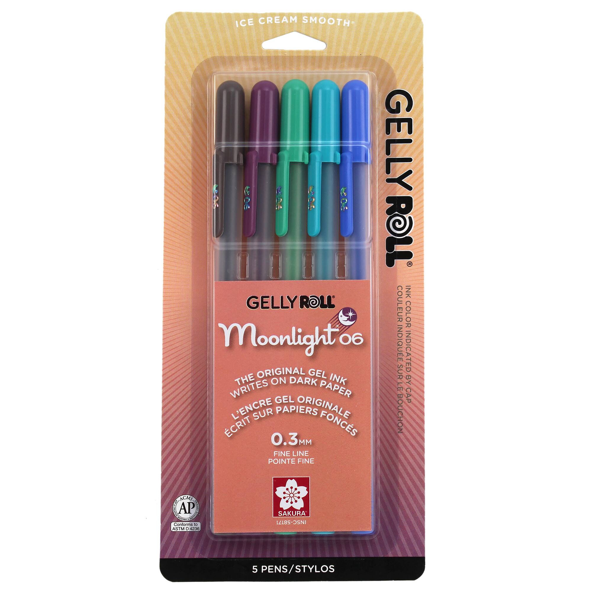 Gelly Roll® Moonlight® 06 Twilight Fine Point Gel Pens