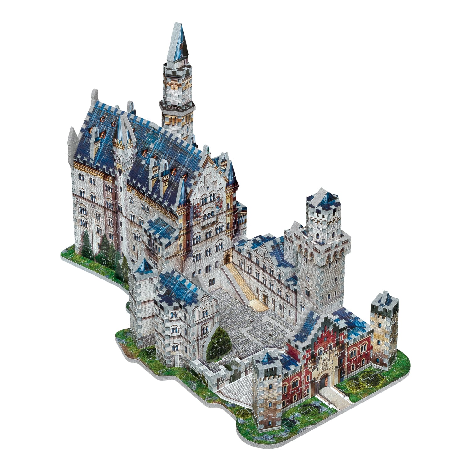 Puzzle 3D Castello Neuschwanstein Cattedrale 890 PEZZI Ufficiale WREBBIT Germany 