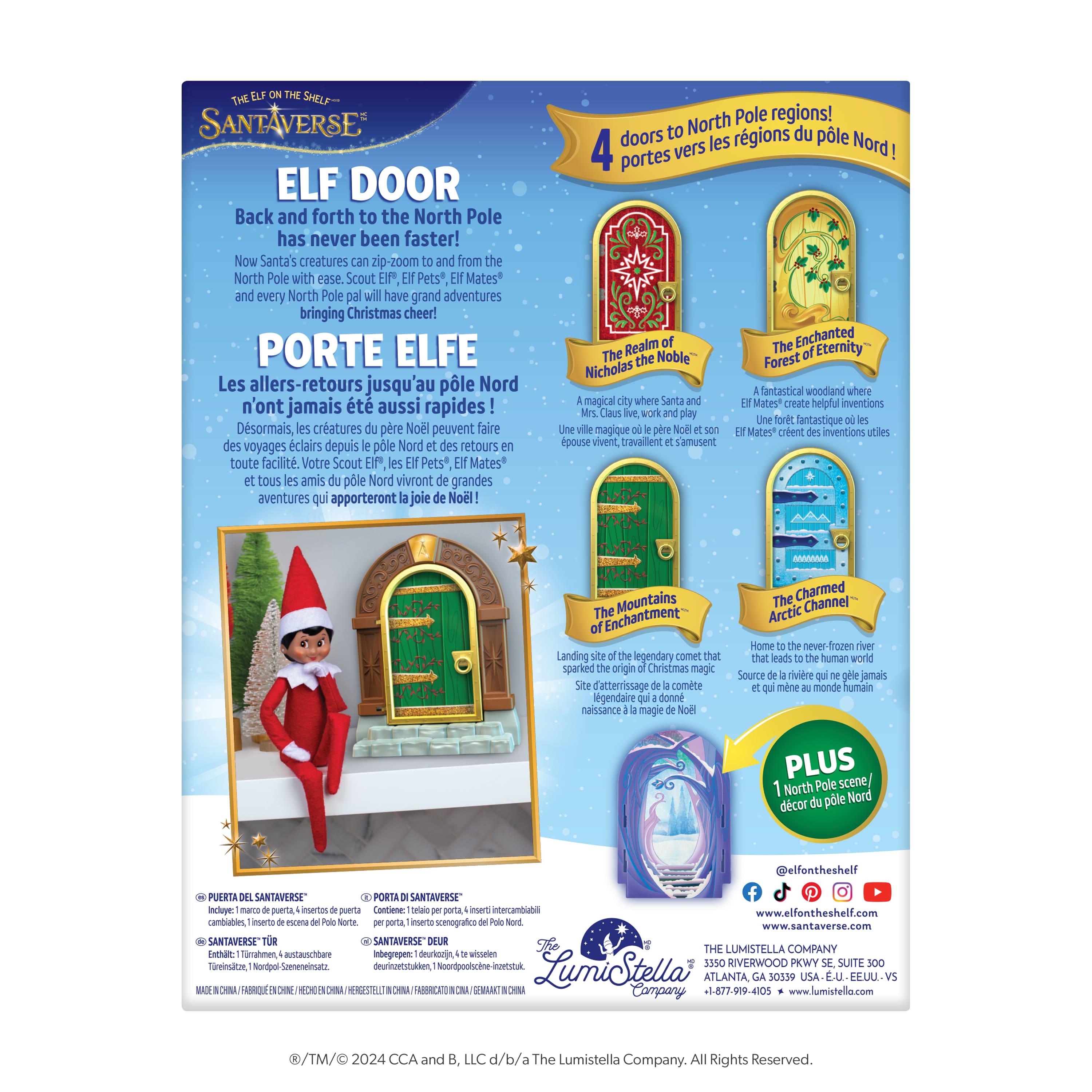 The Elf on the Shelf® Santaverse™ Elf Door