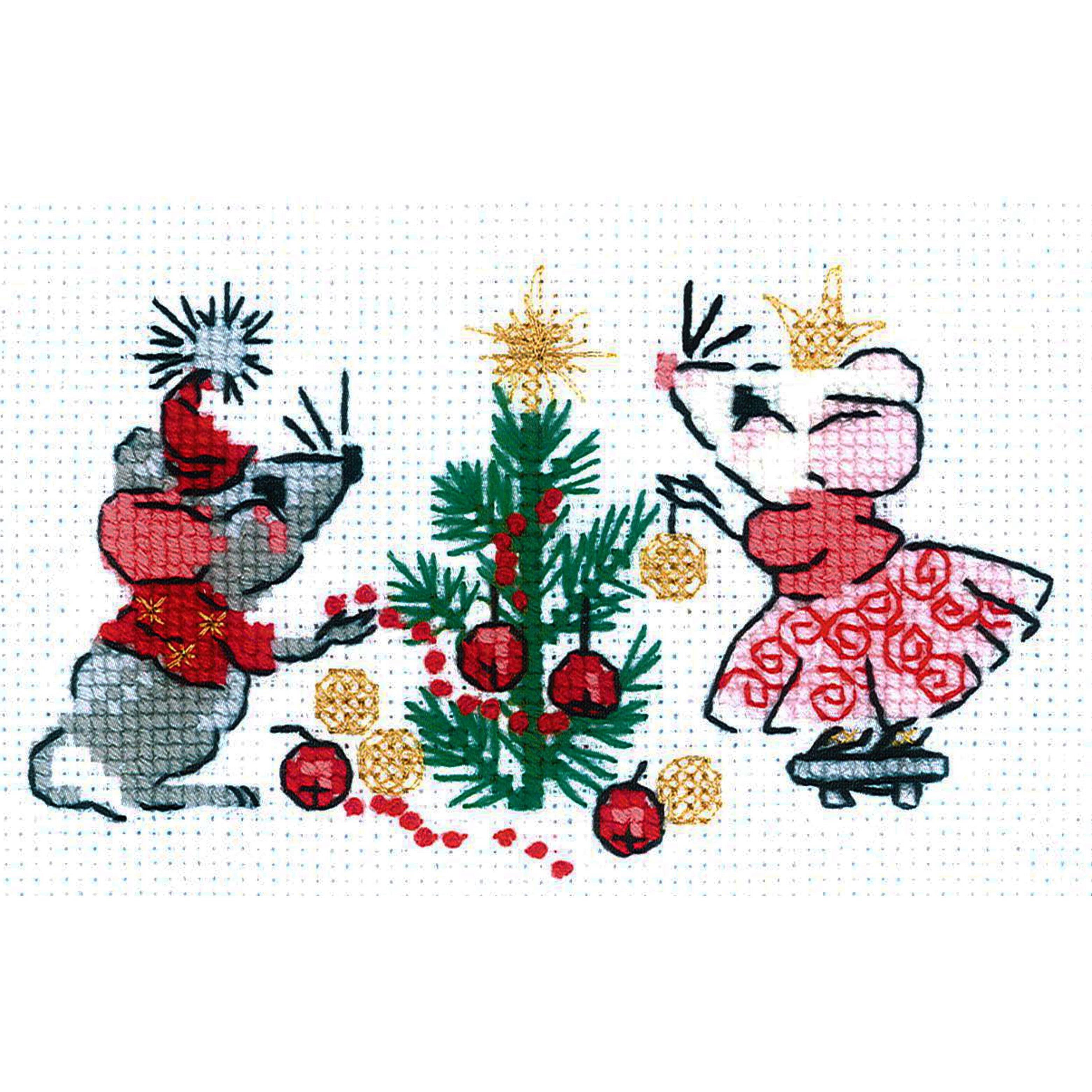 RIOLIS Waiting for a Holiday Cross Stitch Kit