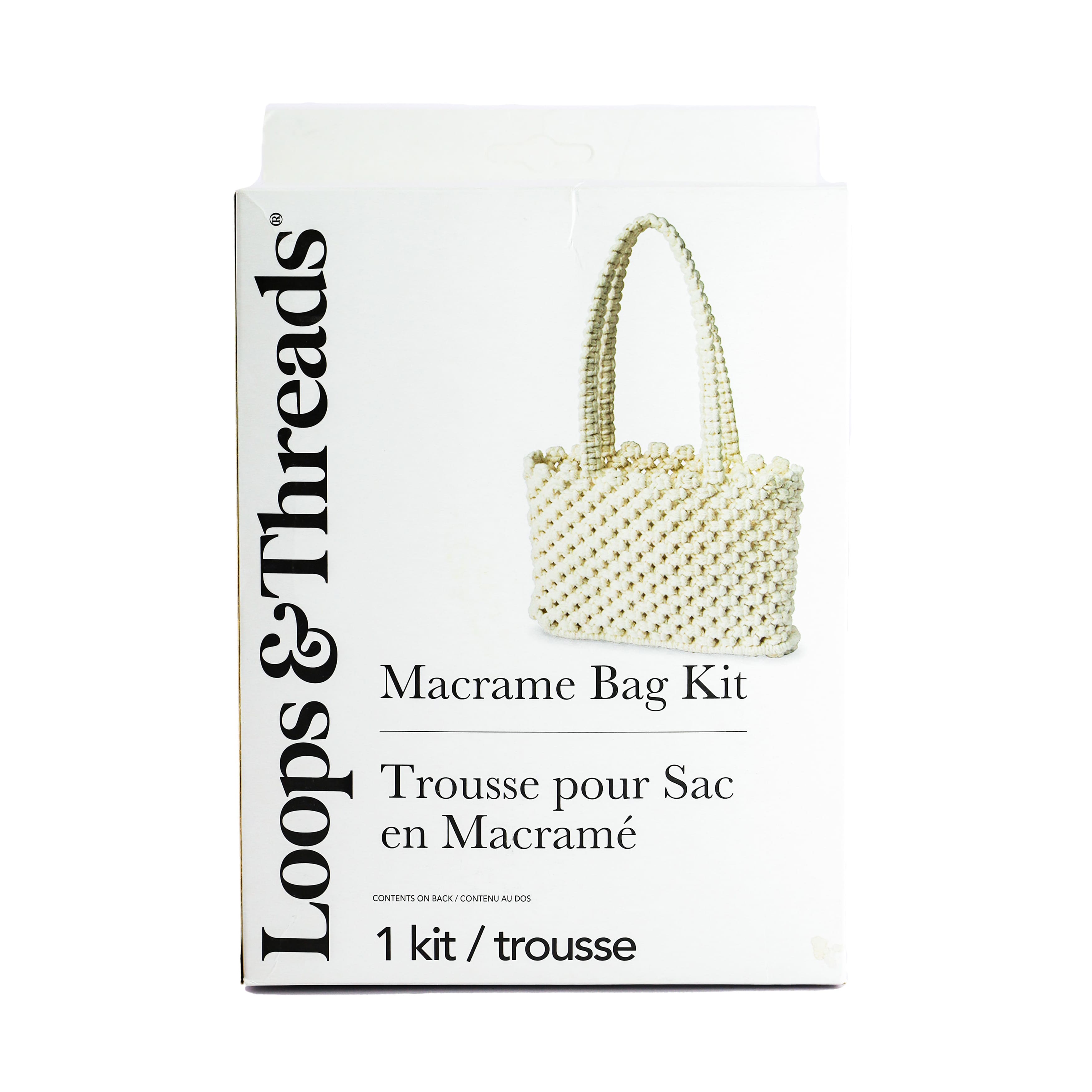 Macramé Bag Kit by Loops & Threads®