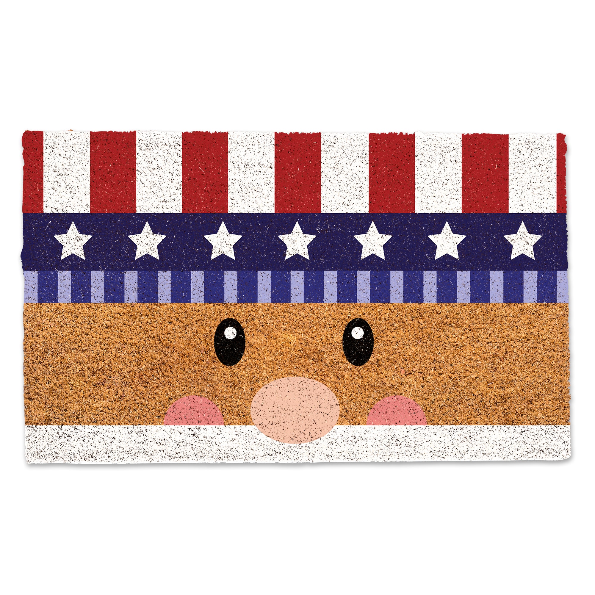 Uncle Sam Face Doormat