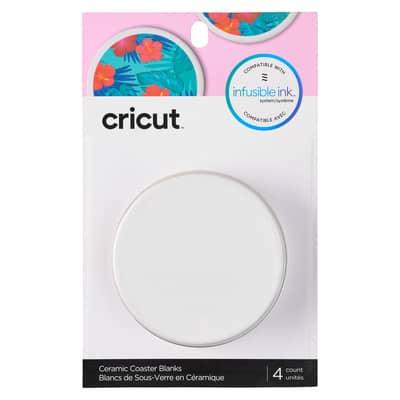 Cricut® Round Coaster Blanks image