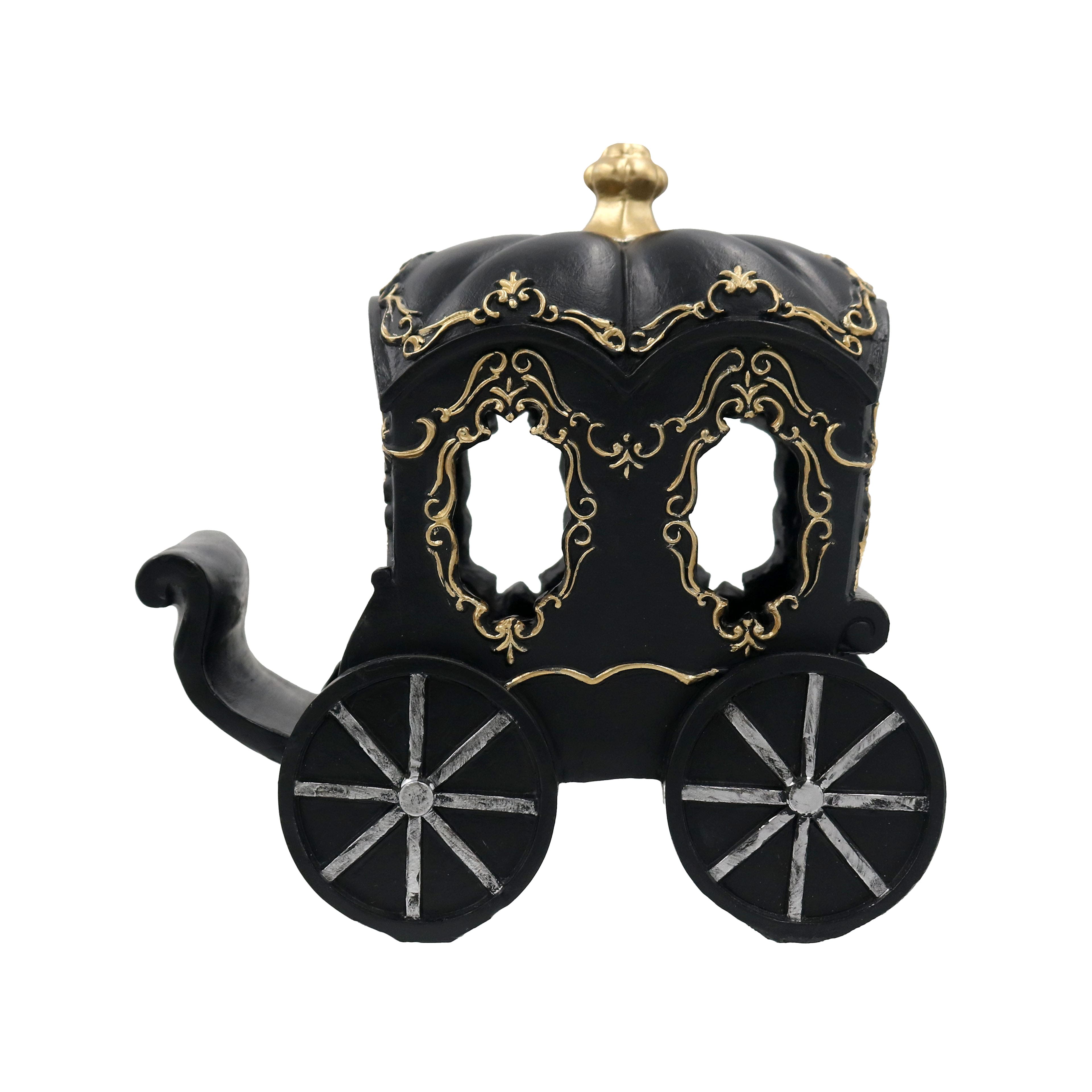 Mini Black Pumpkin Carriage by Ashland&#xAE;