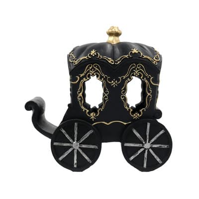 Mini Black Pumpkin Carriage by Ashland®