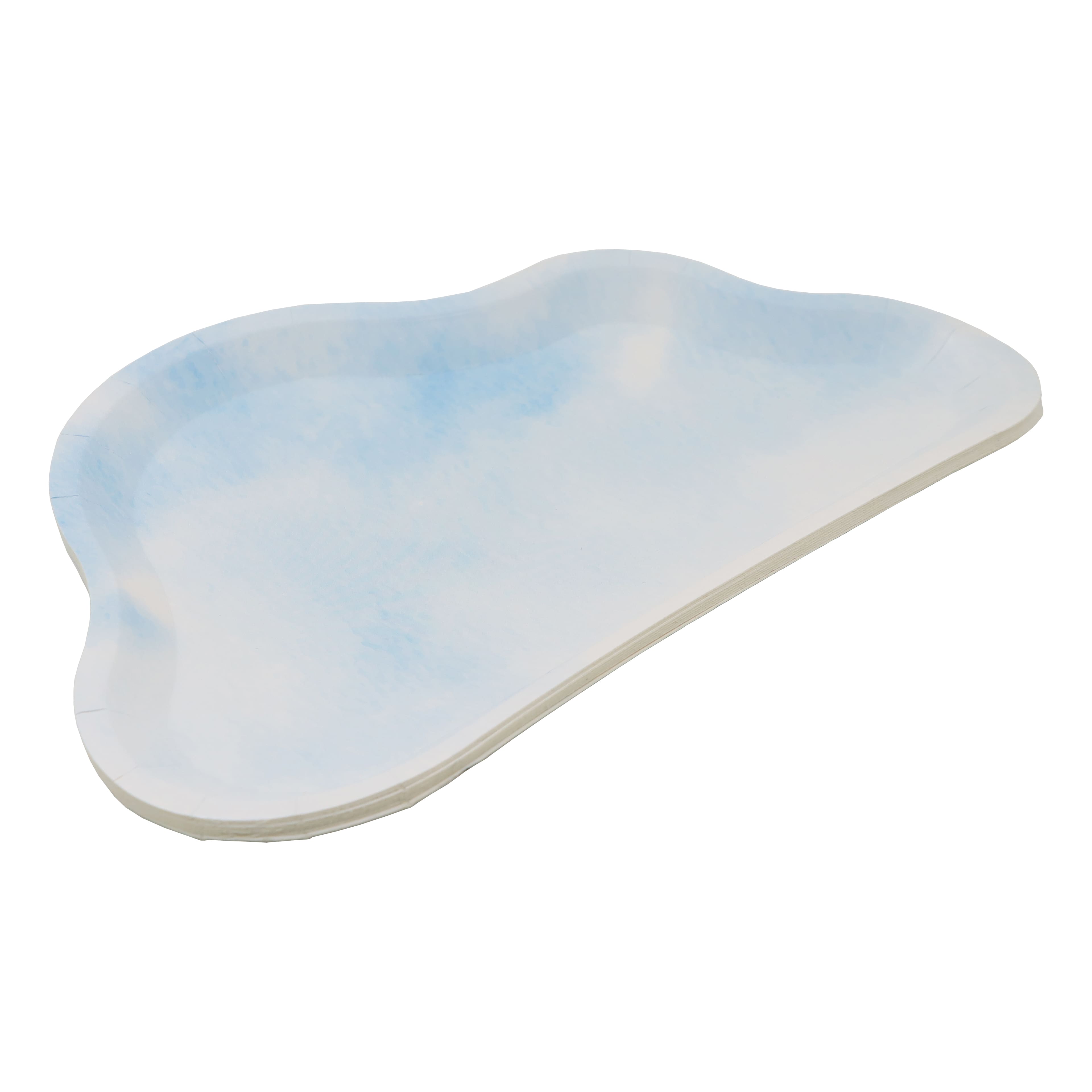 24 Packs: 8 ct. (192 total) 7" Cloud Shaped Snack Plates by Celebrate It™