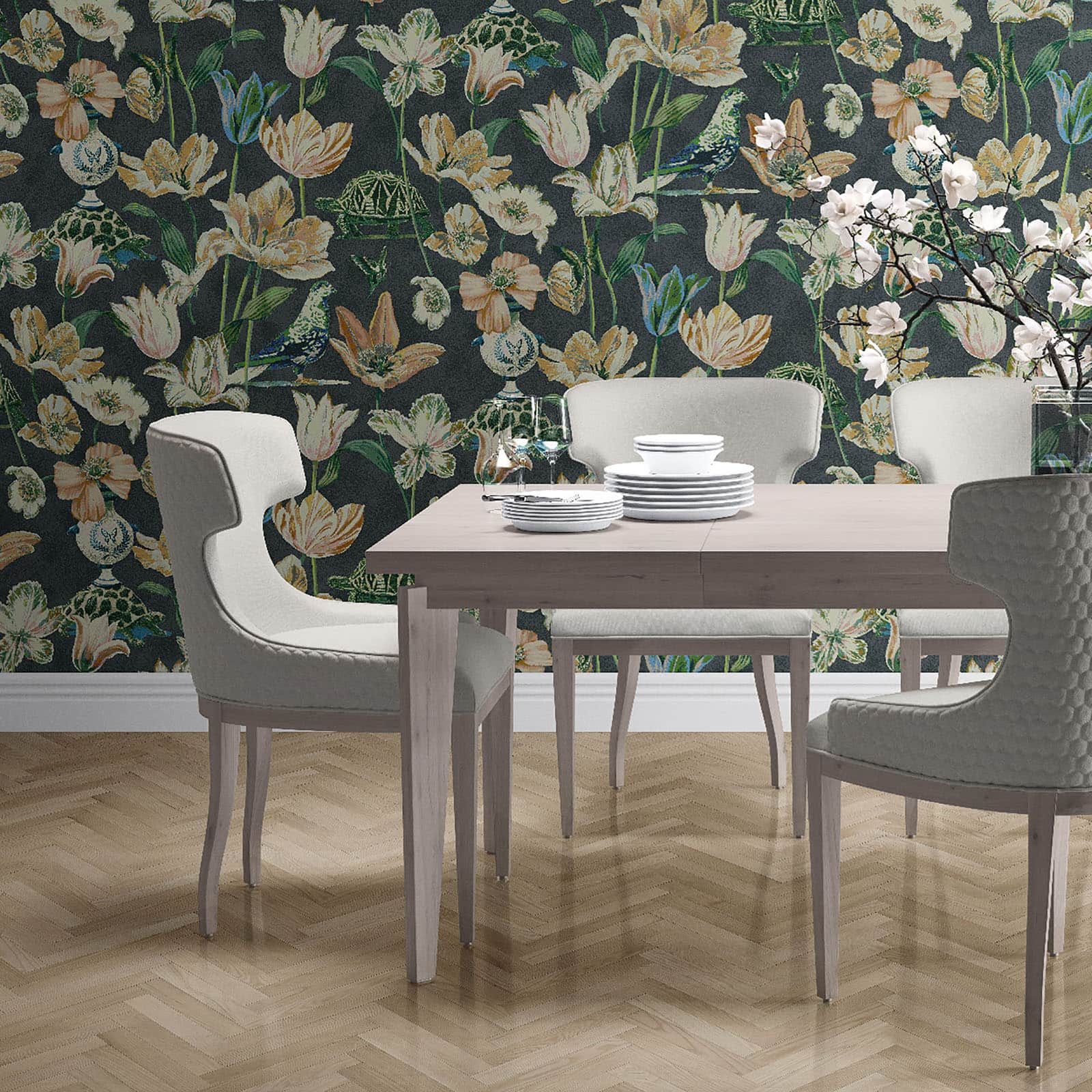 Harrison Howard Enchanted Garden Peel & Stick Wallpaper