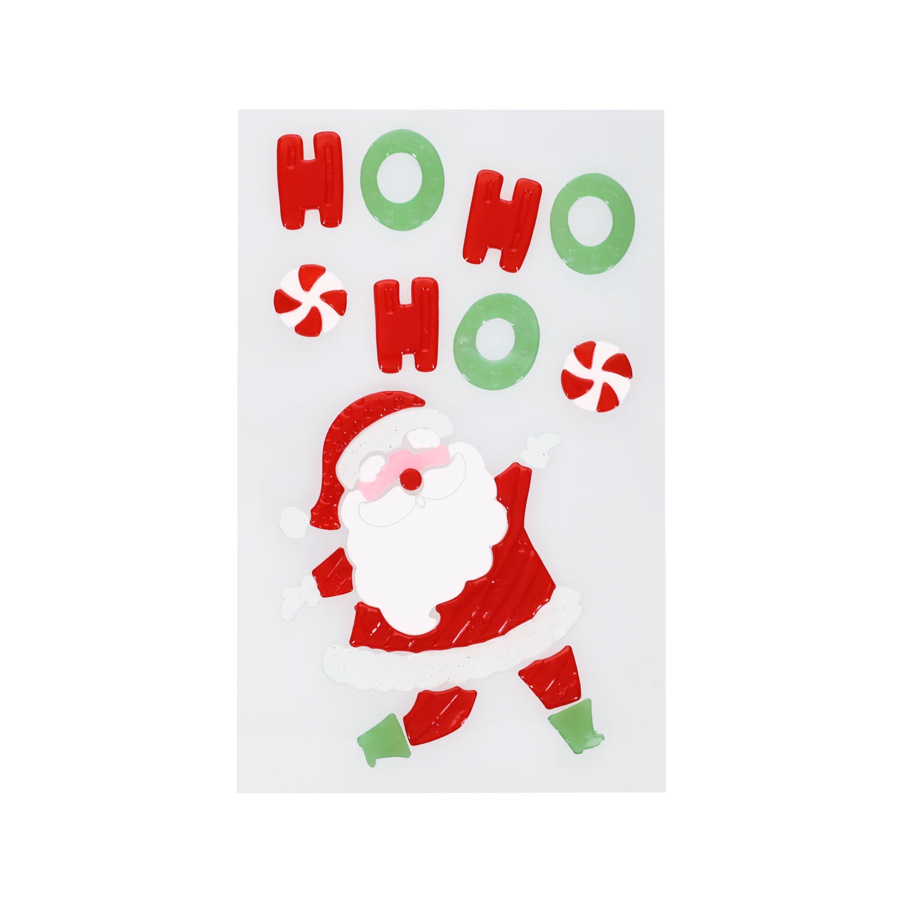 Ho Ho Ho Gel Clings by Creatology&#x2122;