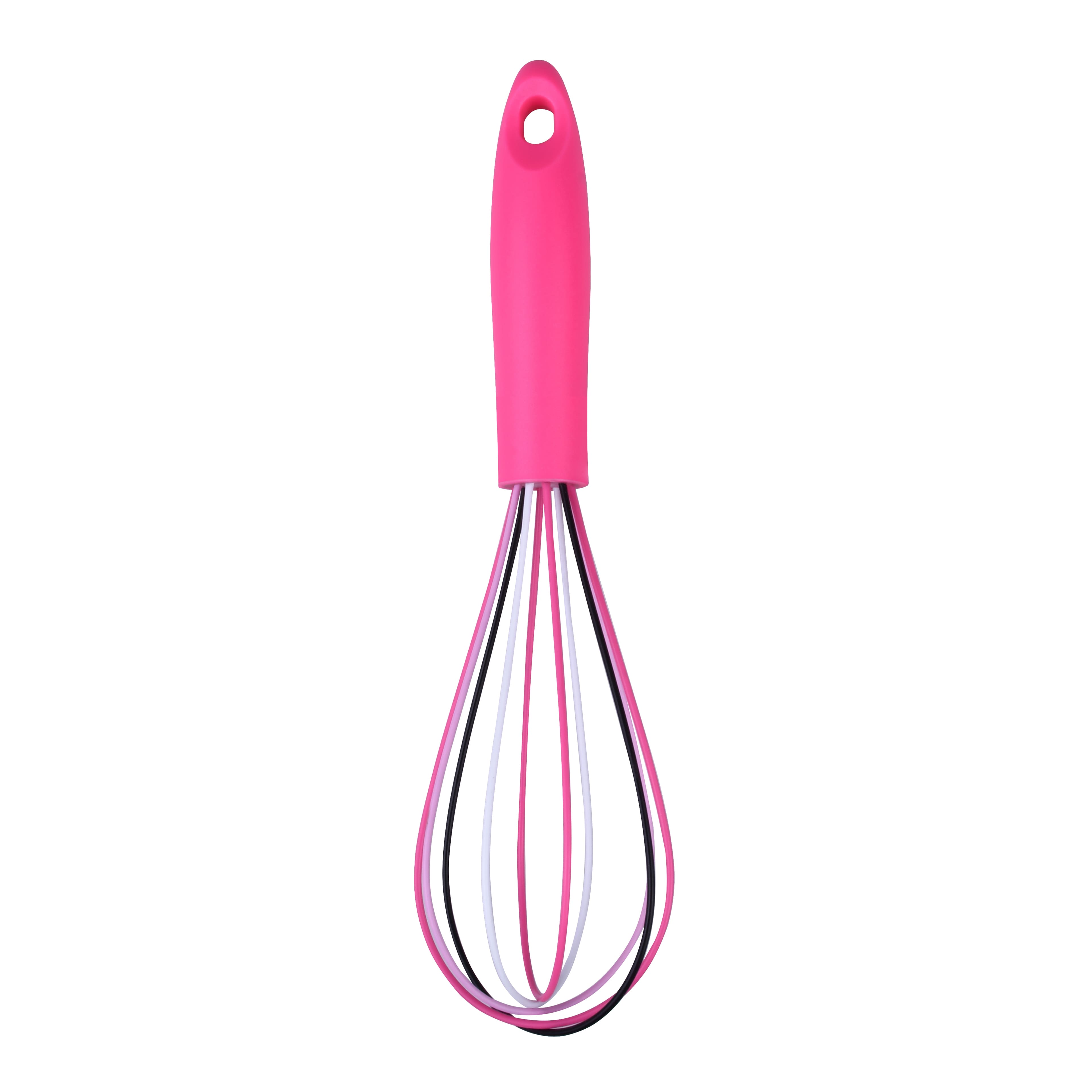 Mini Pink Silicone Whisk by Makery™