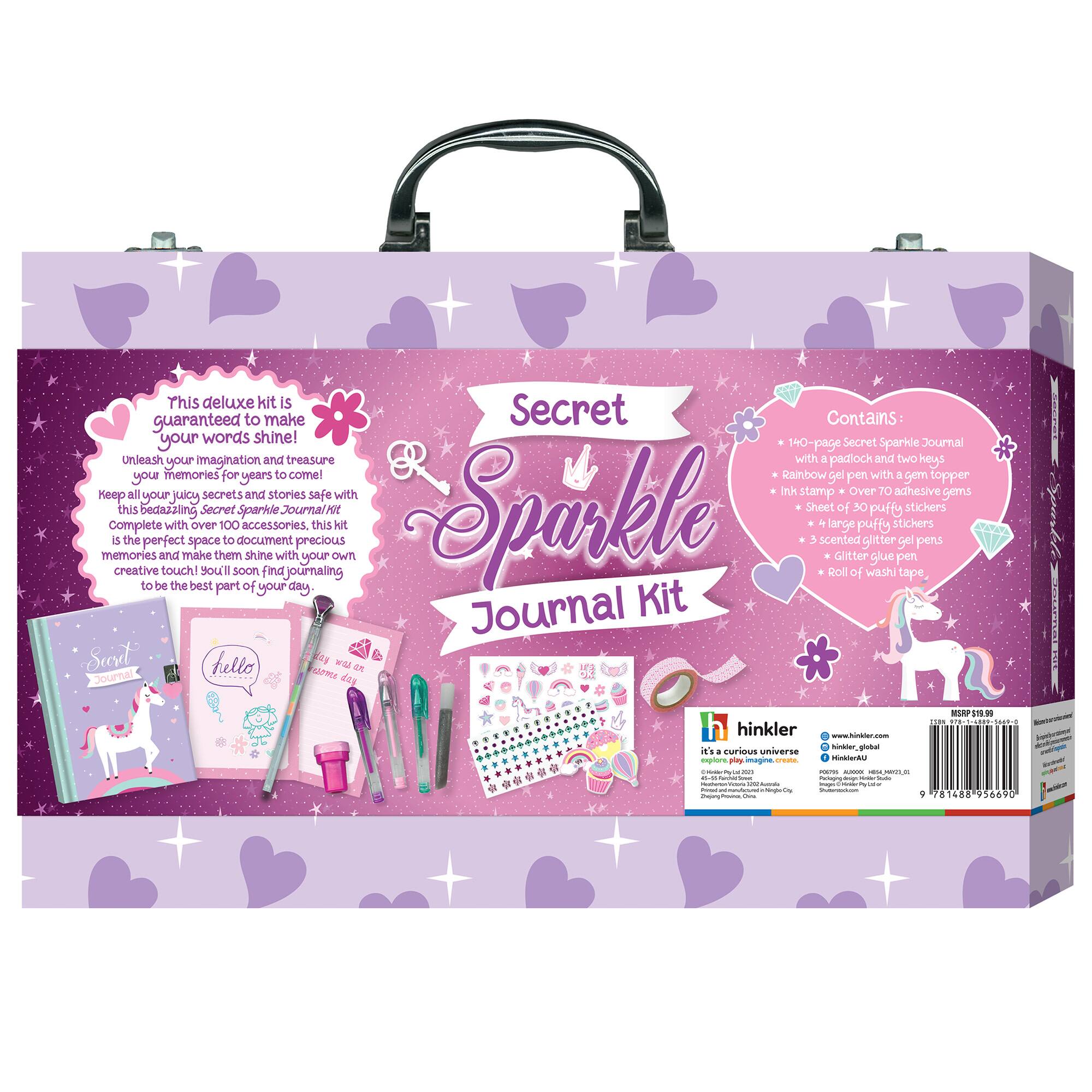 Hinkler Kaleidoscope Secret Sparkle Journal Kit