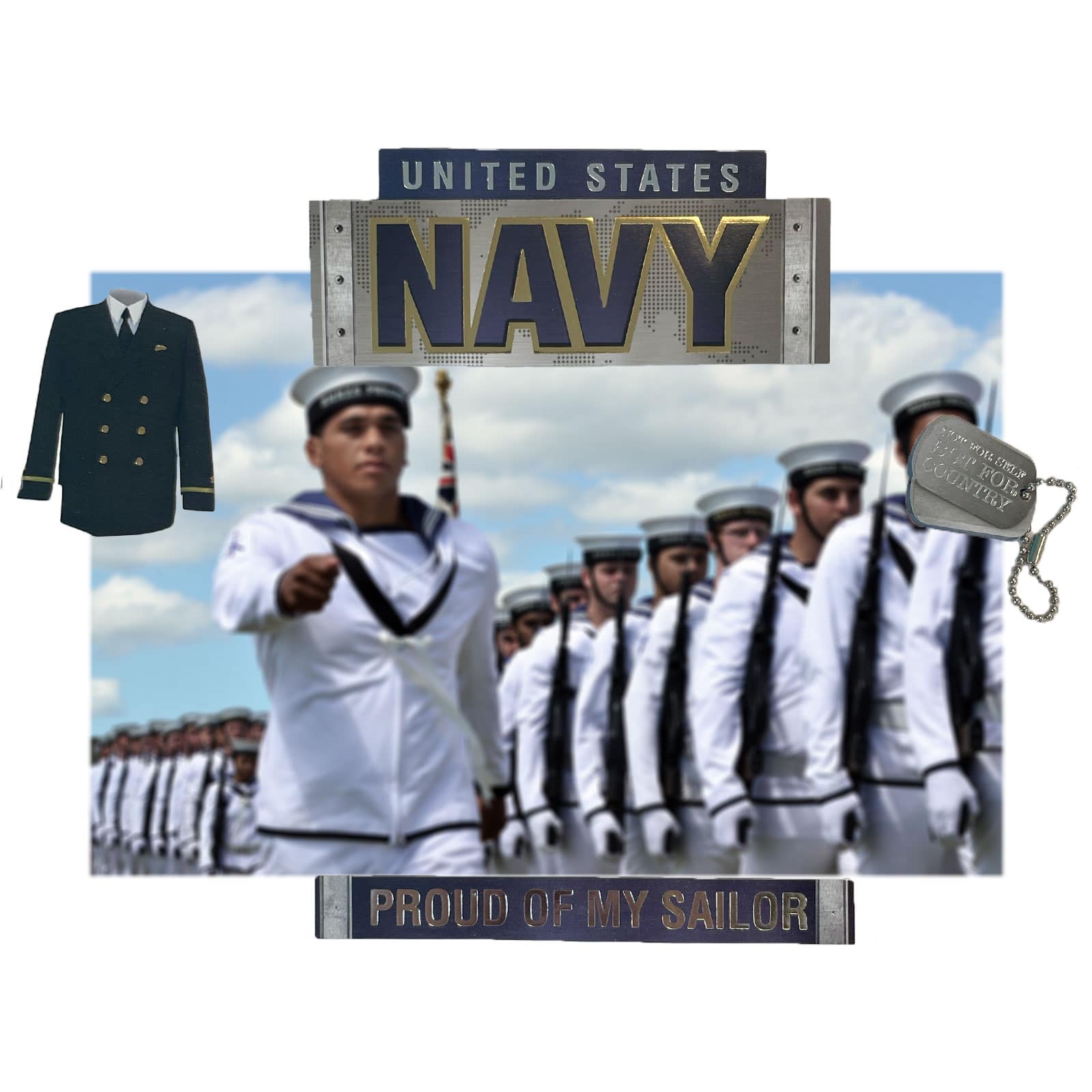 12 Pack: Navy Dimensional Stickers by Recollections™
