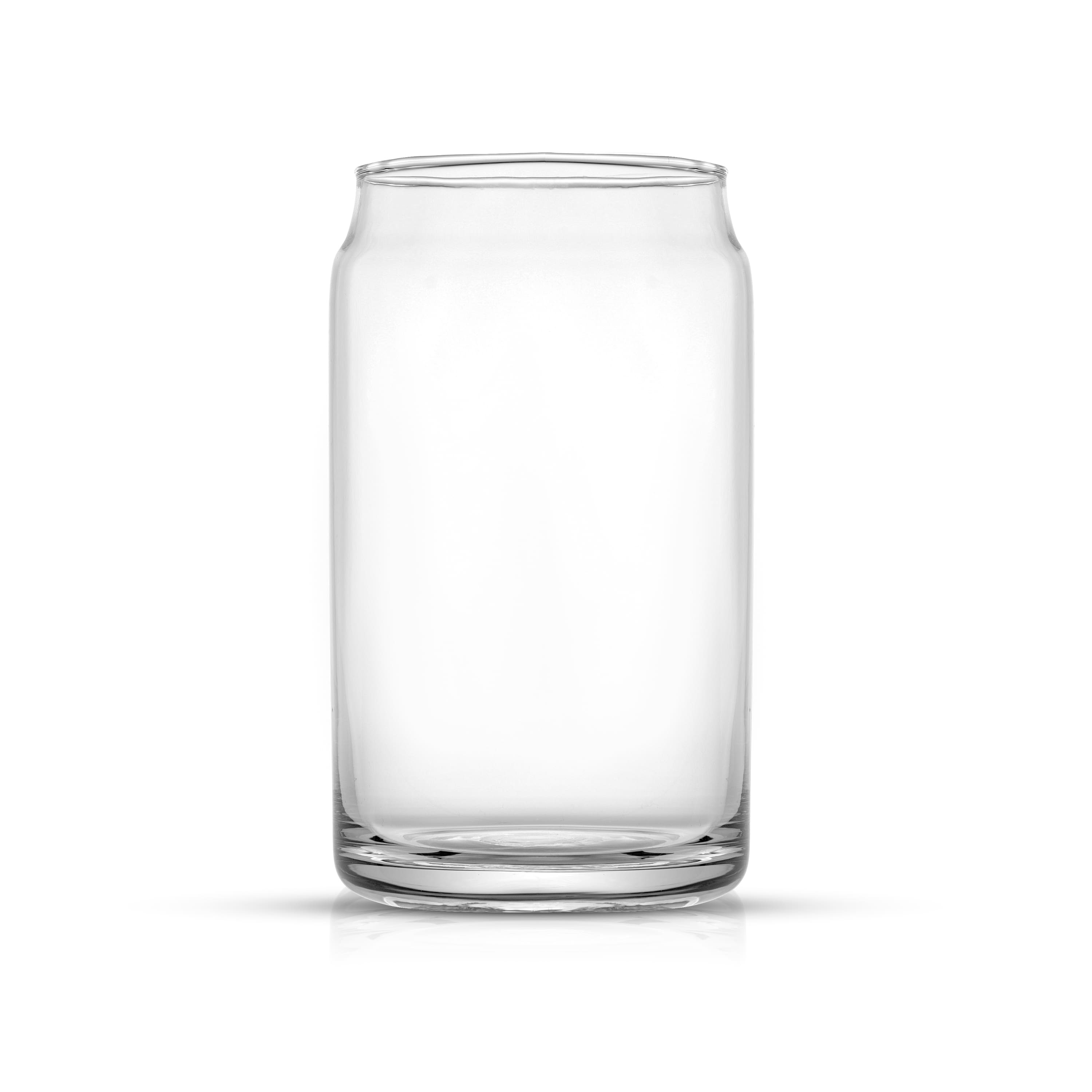 JoyJolt&#xAE; 17oz. Classic Can Shaped Tumbler Drinking Glass Cups, 6ct.