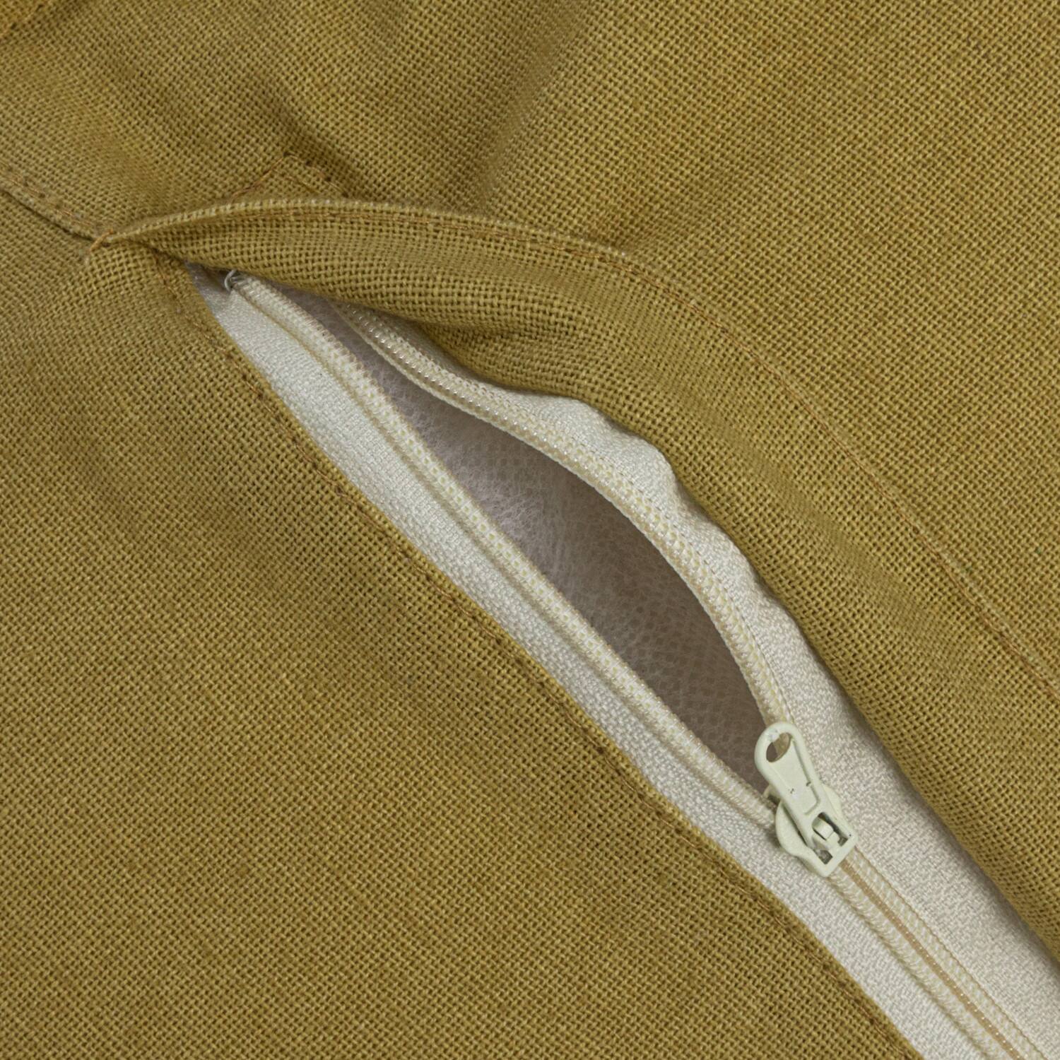 Hello Honey® 18" x 18" Hand-Woven Diamond-Pattern Crotchet Reclaimed Cotton Pillow