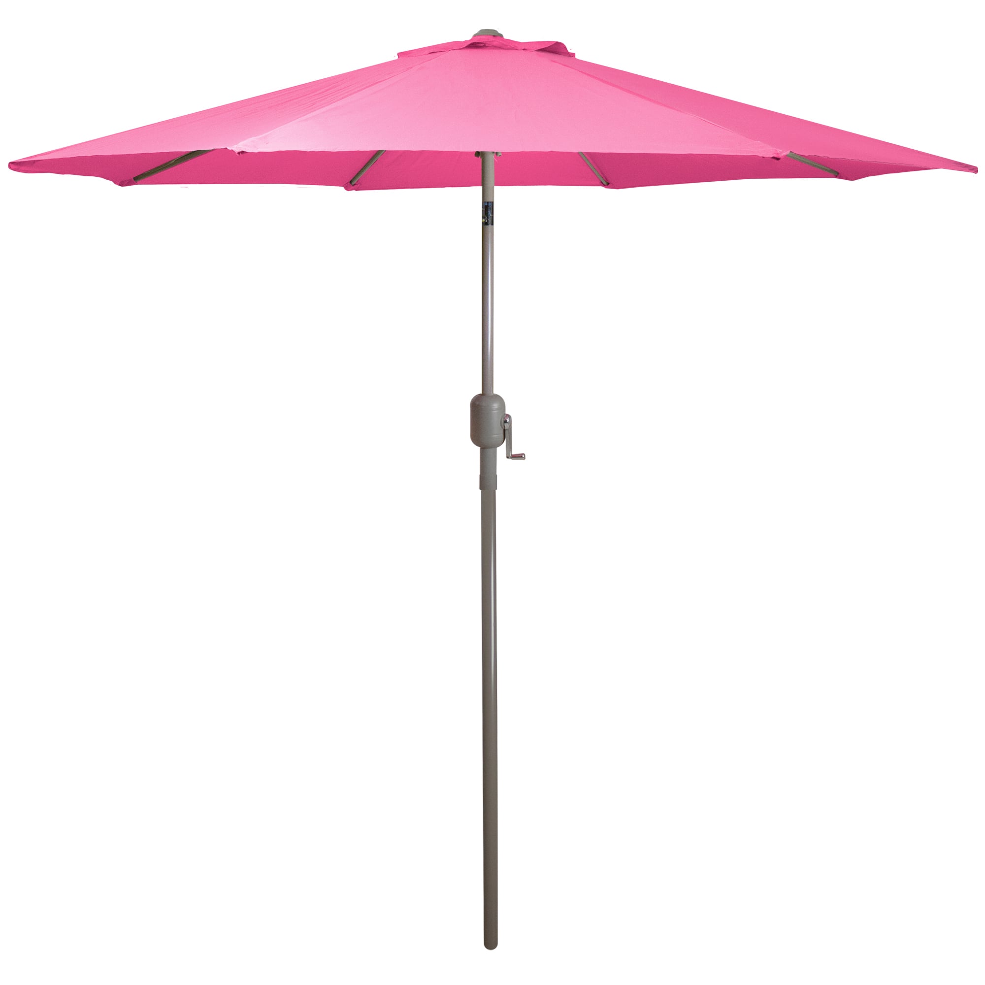 9ft. Outdoor Patio Market Umbrella with Hand Crank & Tilt