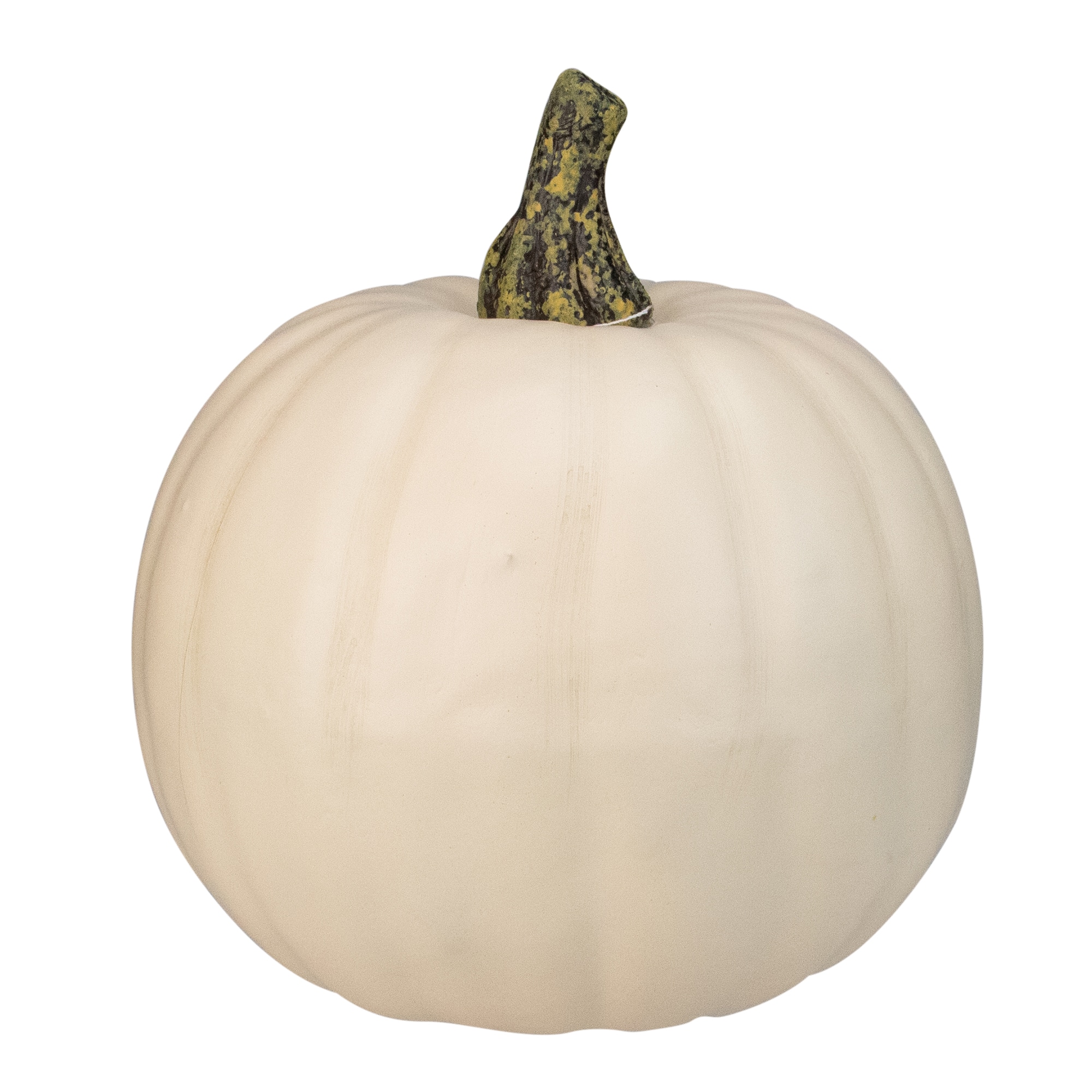 8.5&#x22; Cream Pumpkin Tabletop D&#xE9;cor