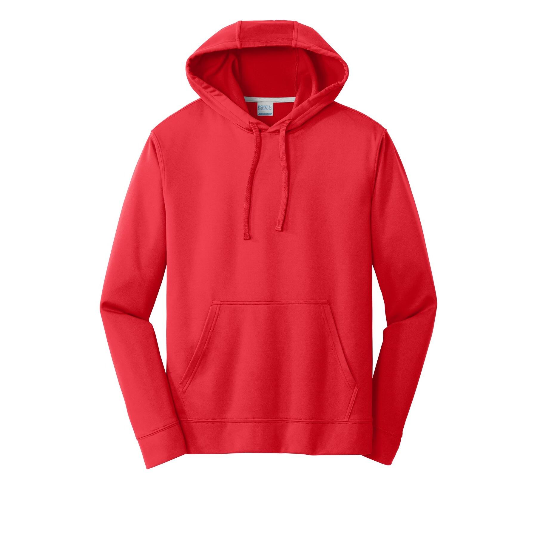 Port & Company® Performance Fleece Pullover Hooded Adult Sweatshirt