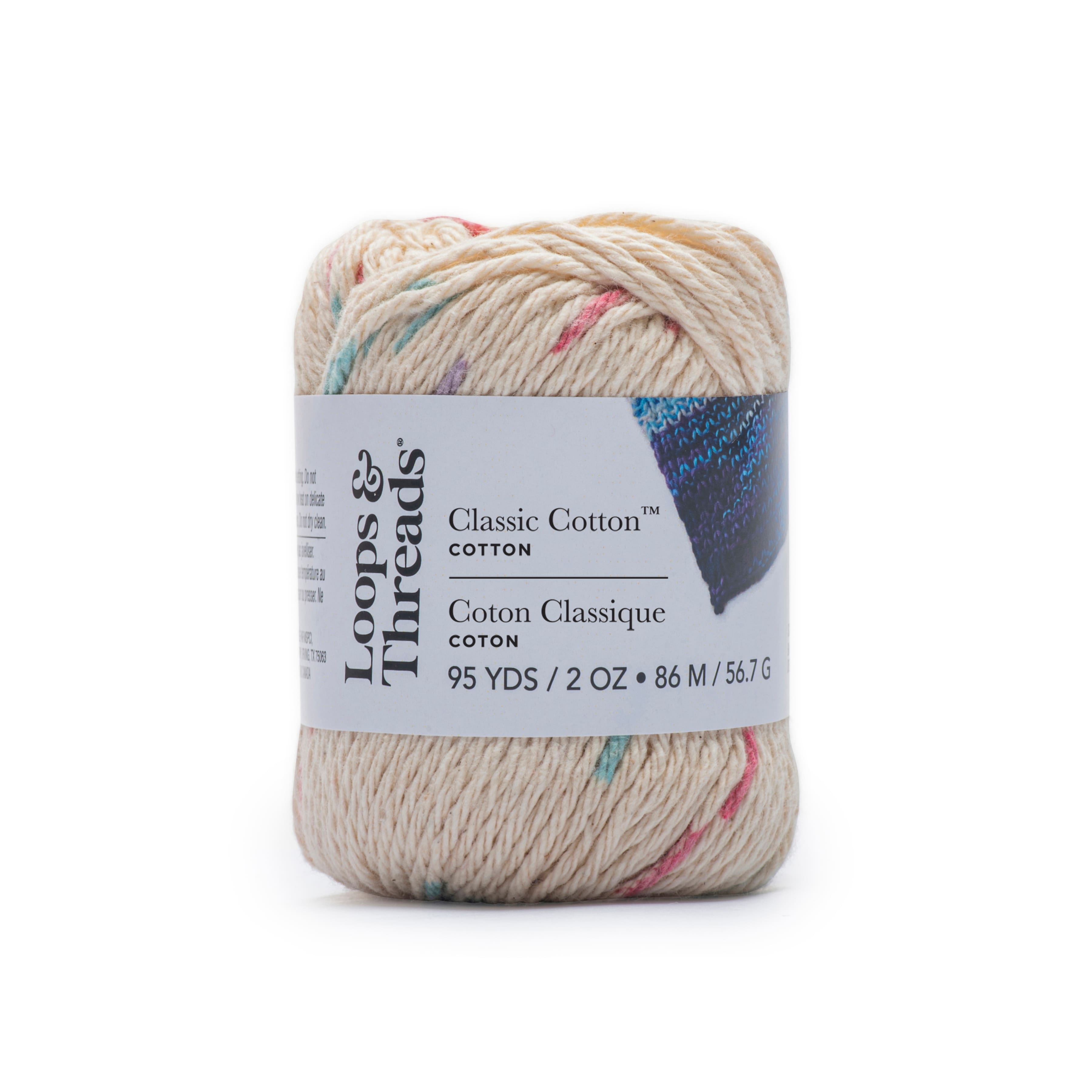 Classic Cotton™ Patterned Yarn by Loops & Threads®