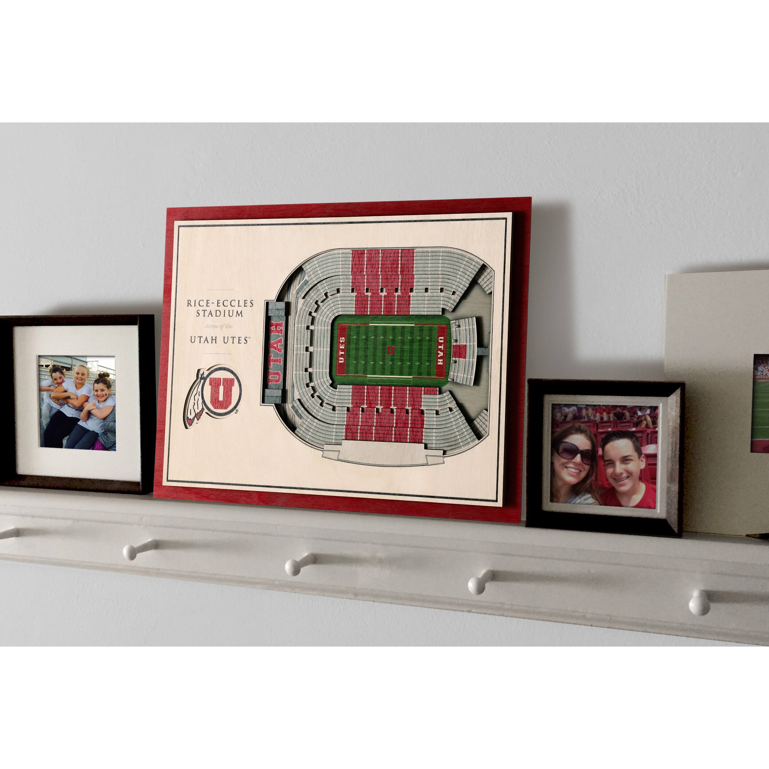 NCAA 5-Layer StadiumView Wall Art