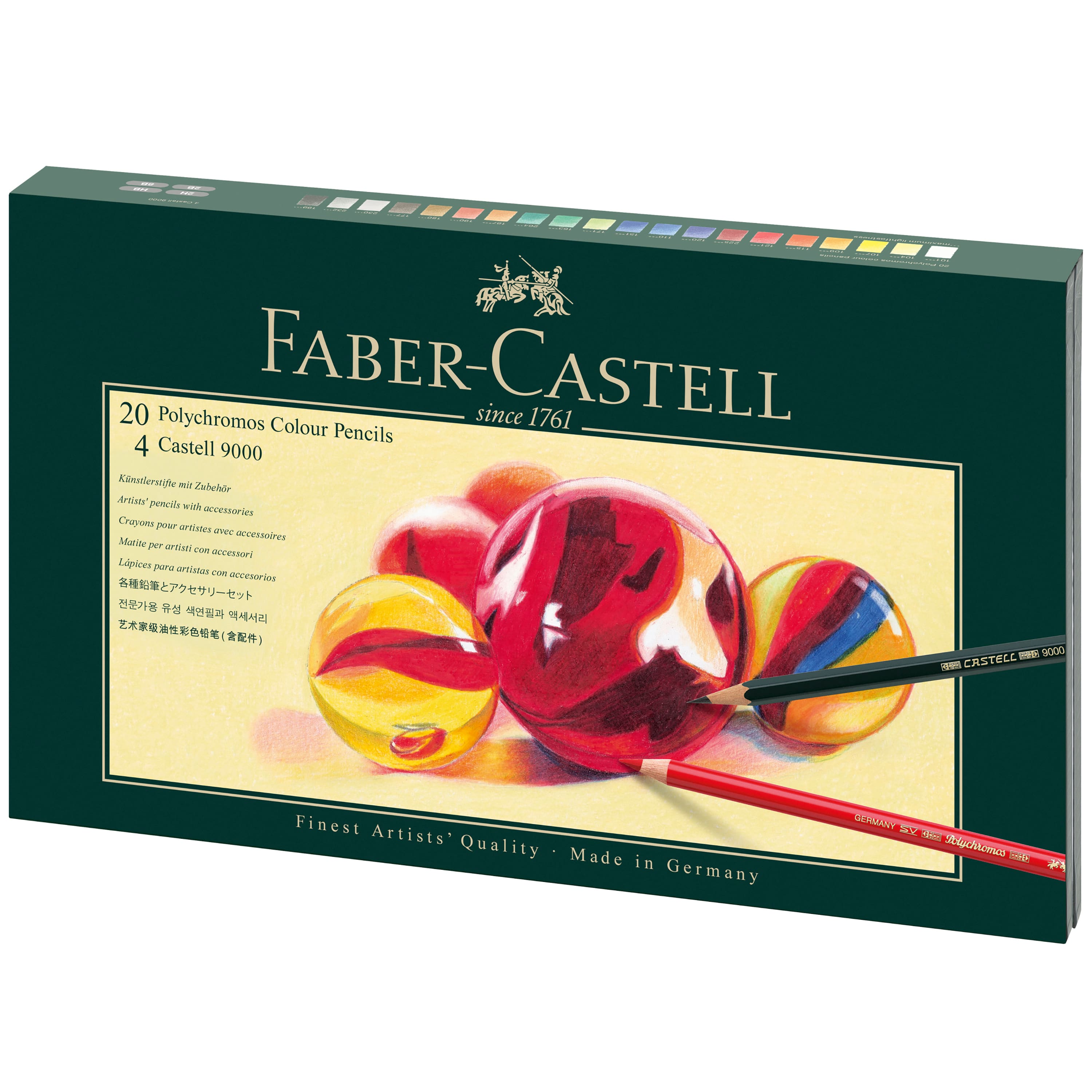 Faber-Castell Polychromos Mixed Media 26-Piece Set