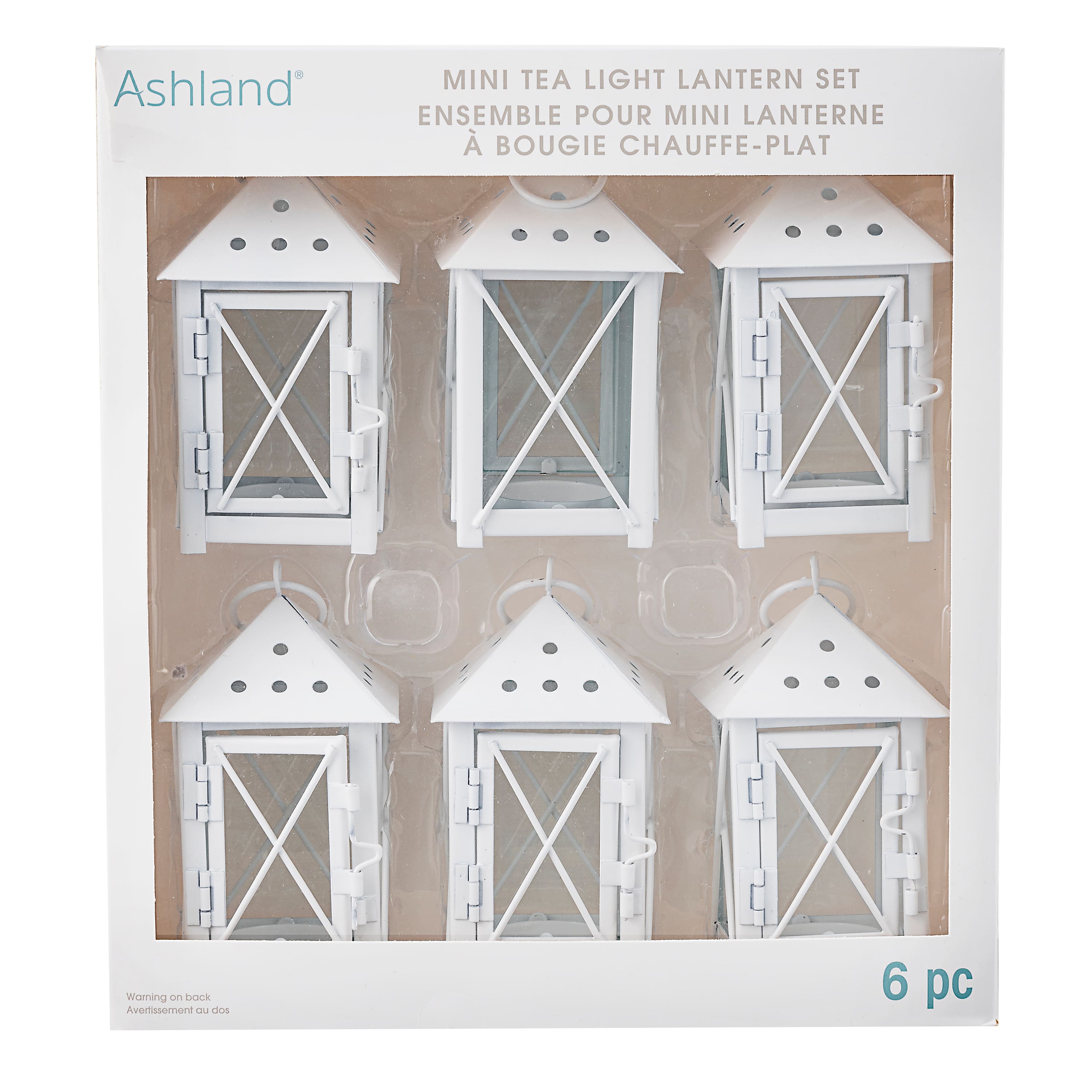 12 Packs: 6 ct. (72 total) White Mini Lanterns by Ashland&#xAE;