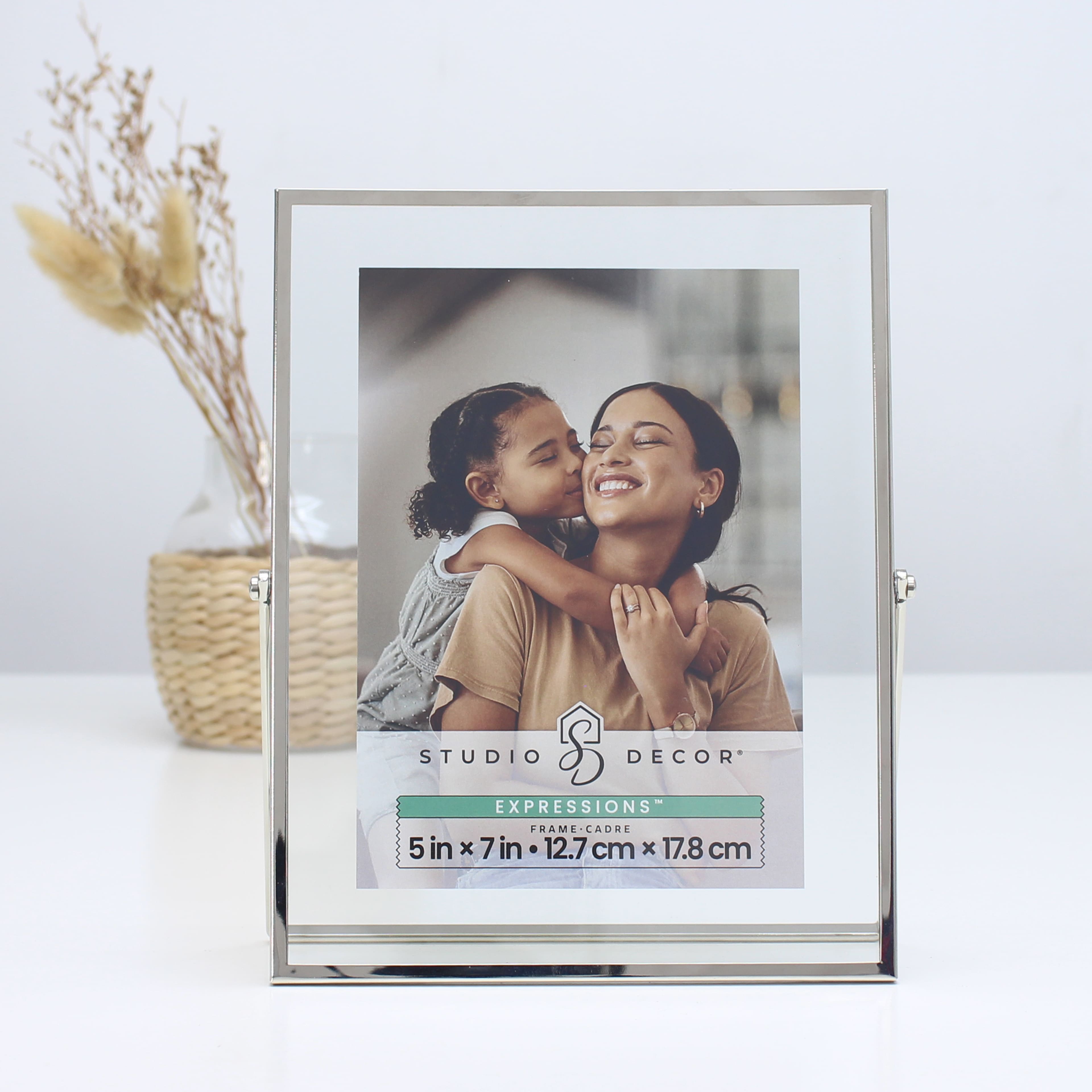 Expressions™ Silver Metal Tabletop Float Frame by Studio Décor®