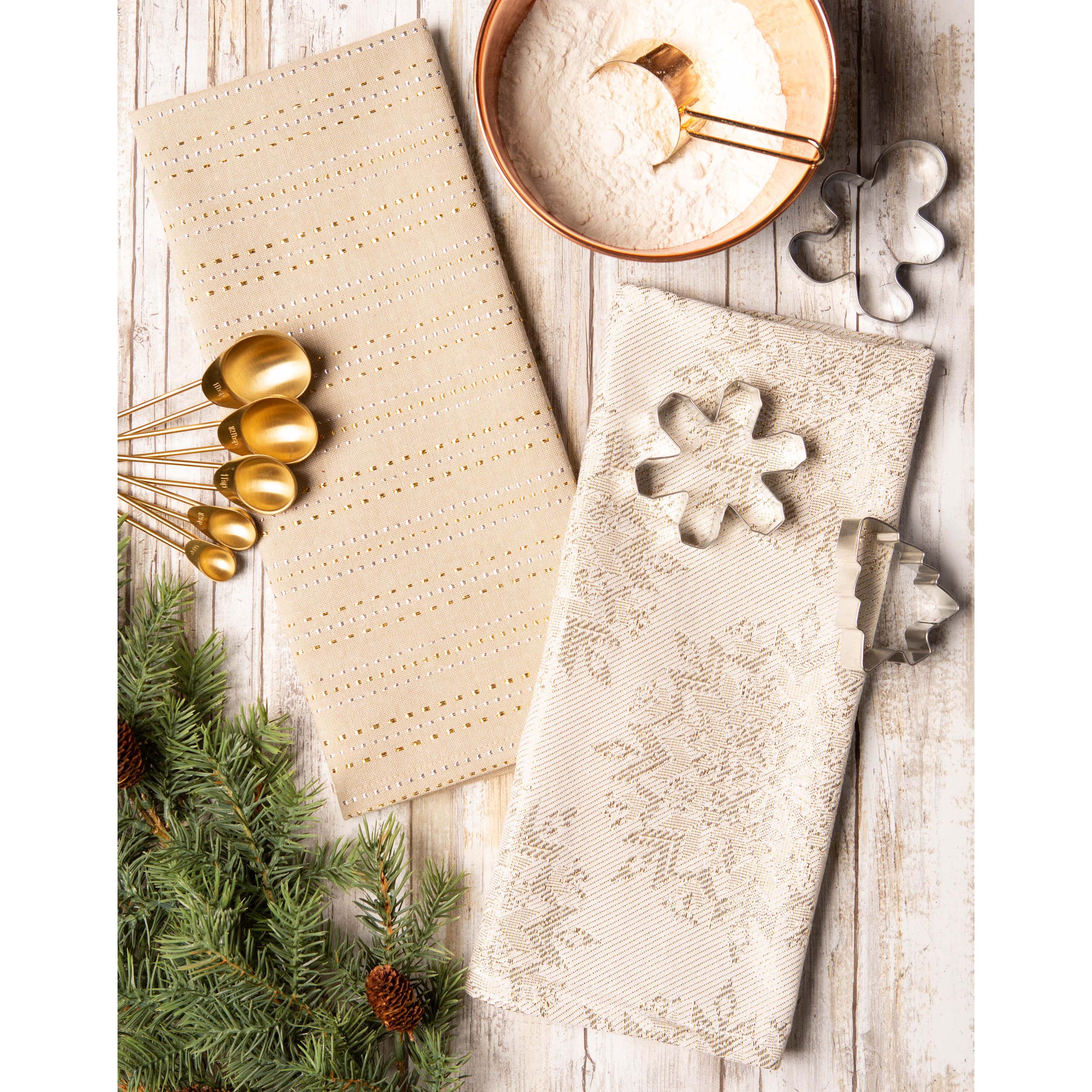 DII® Winter Sparkle Dishtowel Set