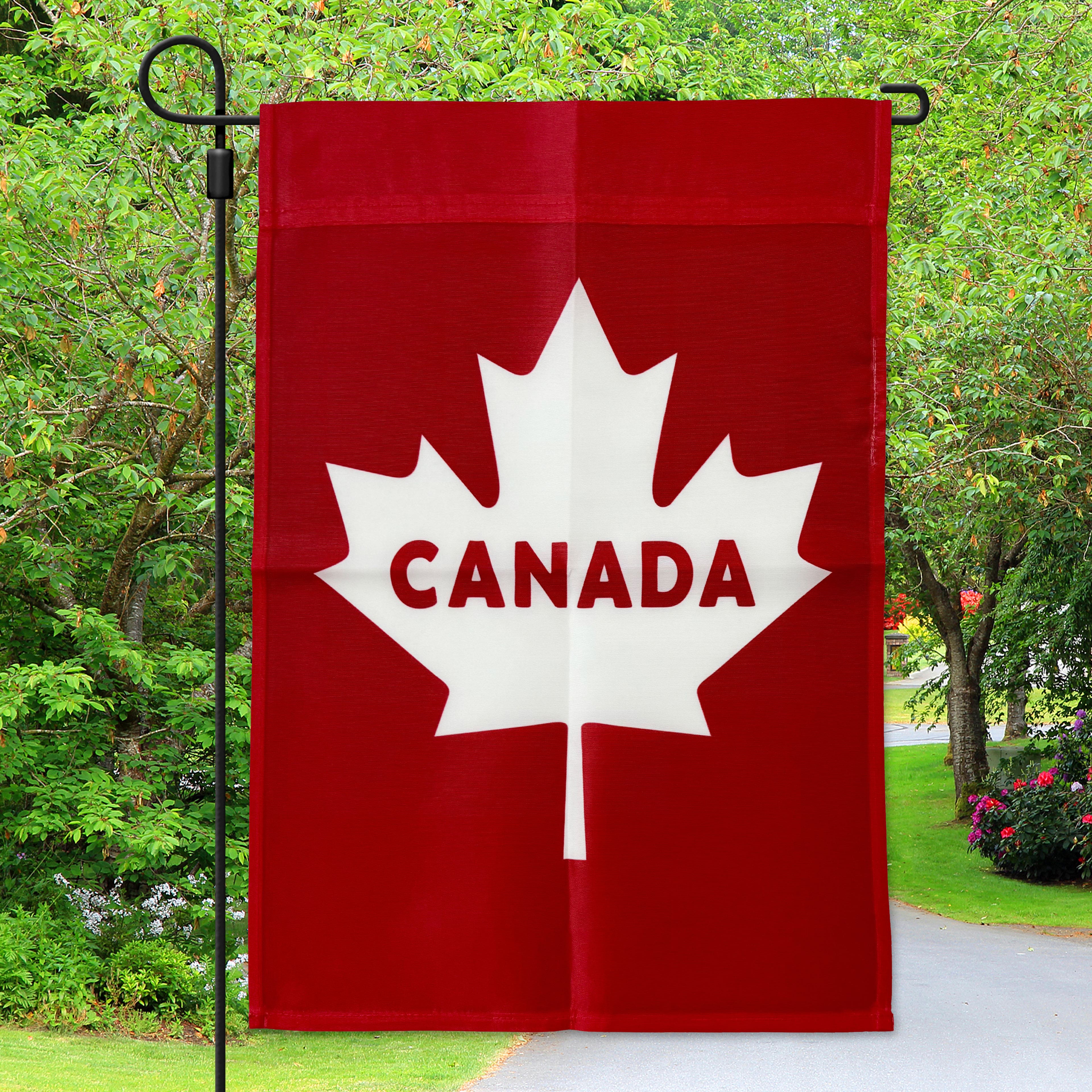 Canada Maple Leaf Garden Flag by Celebrate It&#x2122;