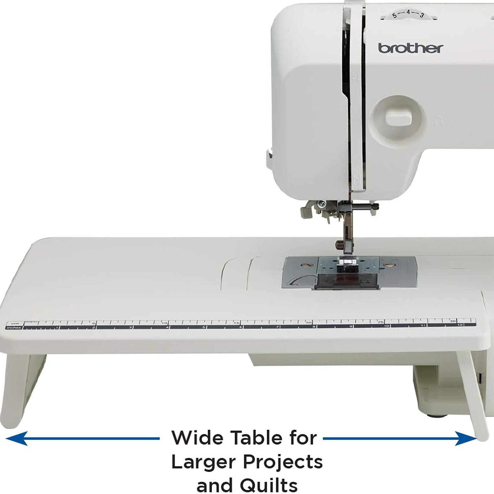 Brother XR3774 37-Stitch Sewing &#x26; Quilting Machine with Wide Table