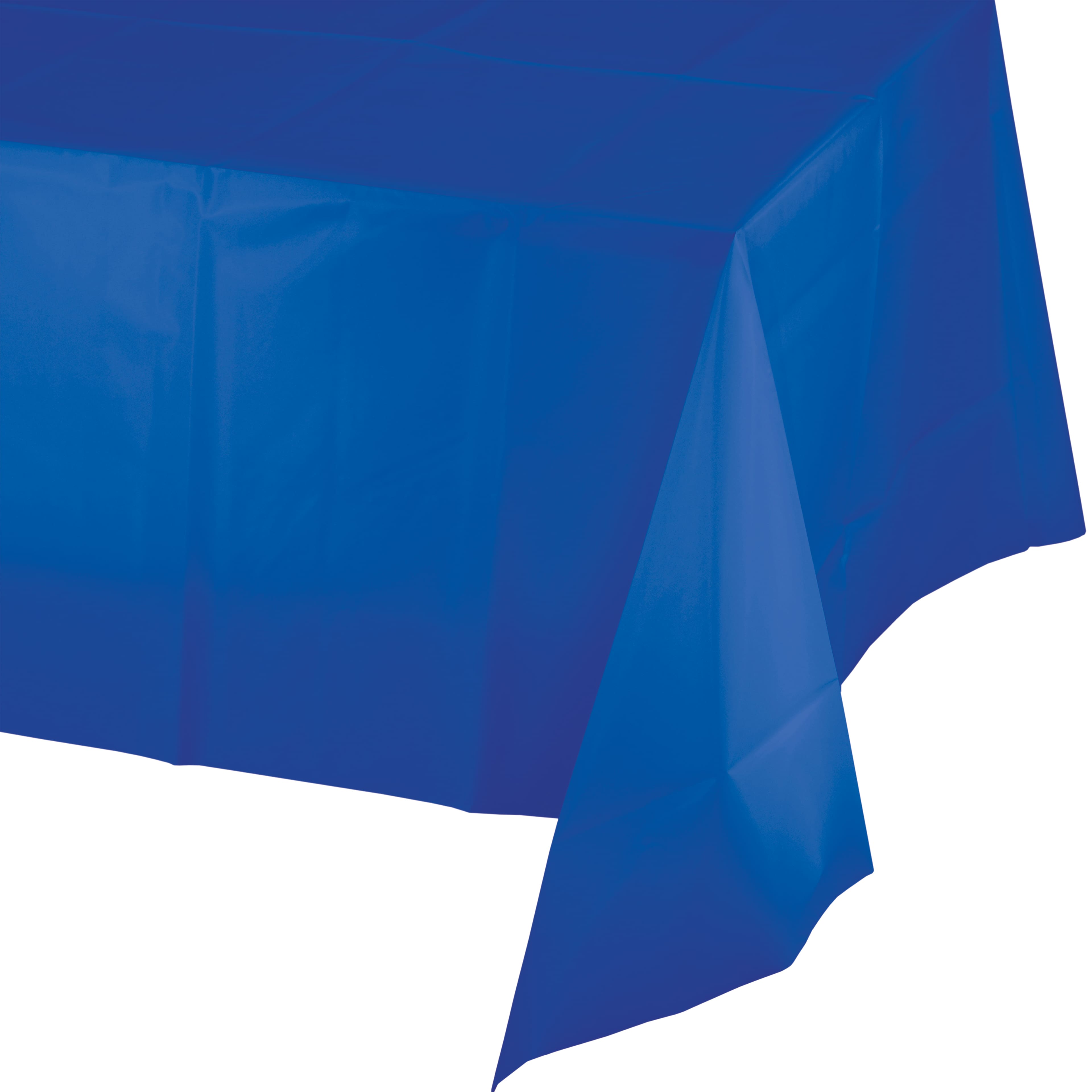 Hoffmaster 54" x 108" Plastic Tablecloth